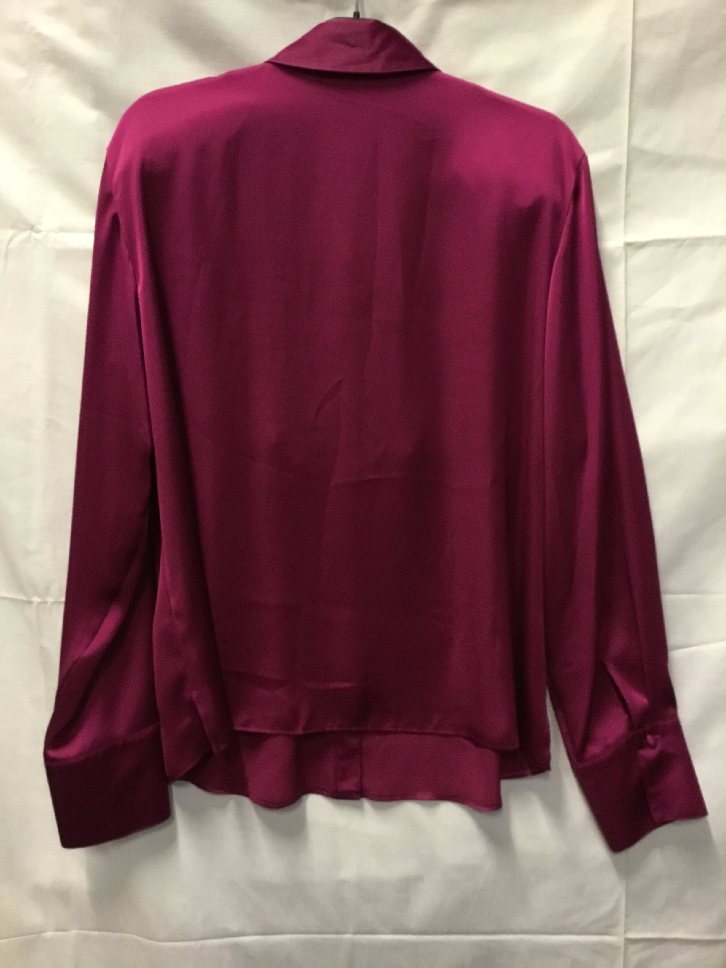 Chemisier à manches longues « un Jour ailleurs » fuchsia taille 44 - Photo 4