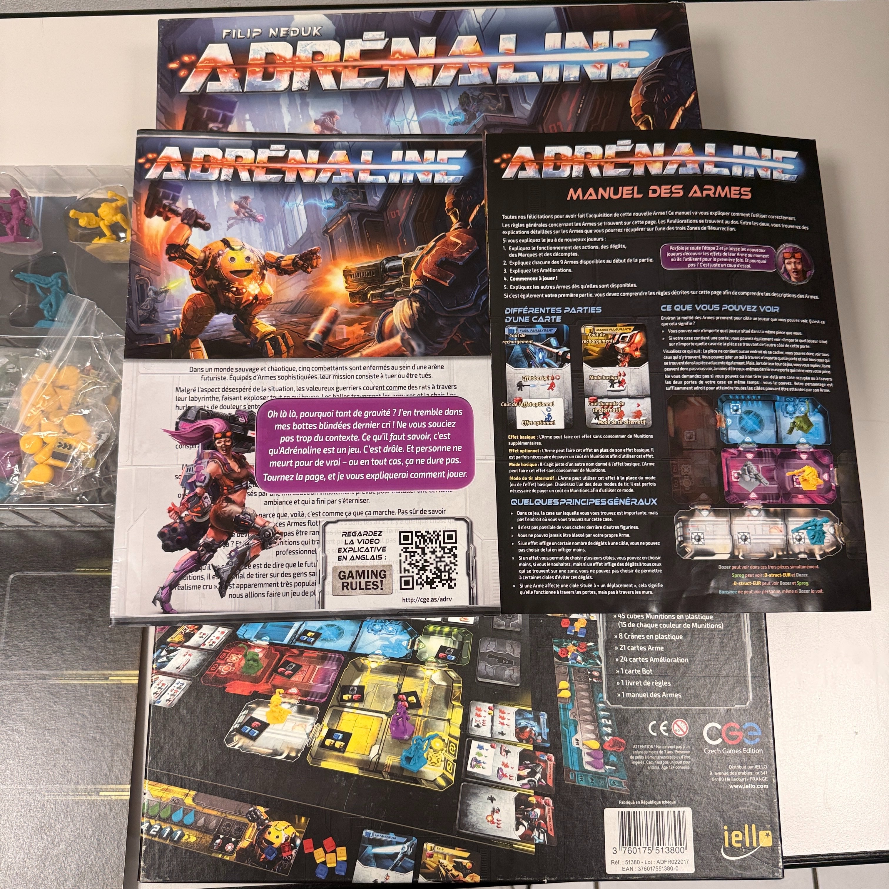 Jeu de société Adrénaline Très bon état - Vue 4 - 