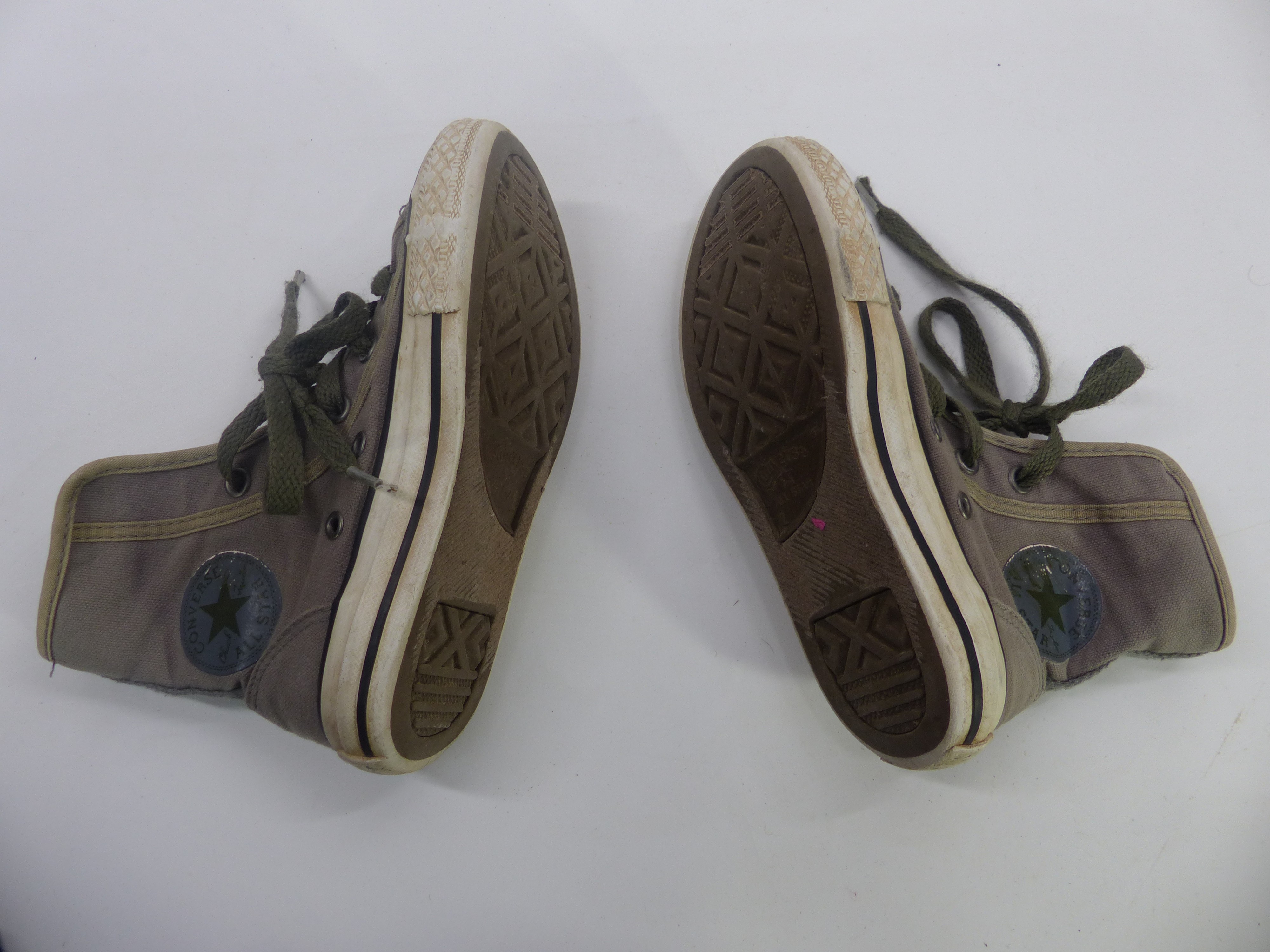 Converse all stars vert kaki T29 - Photo 5