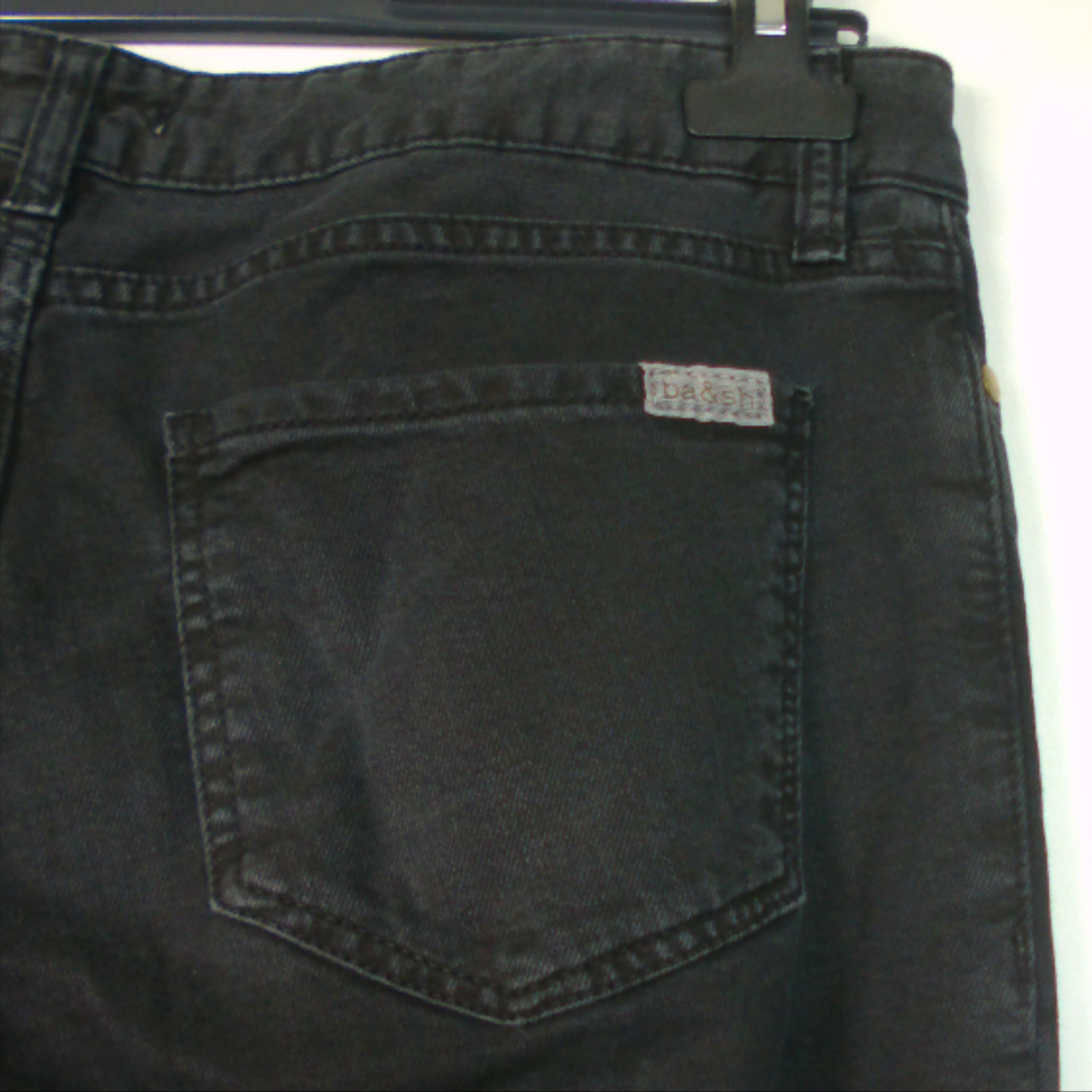 Pantalon Ba&sh, jean gris foncé – noir, taille 29 (US) et estimée 38 - 40  - Vue 5 - 