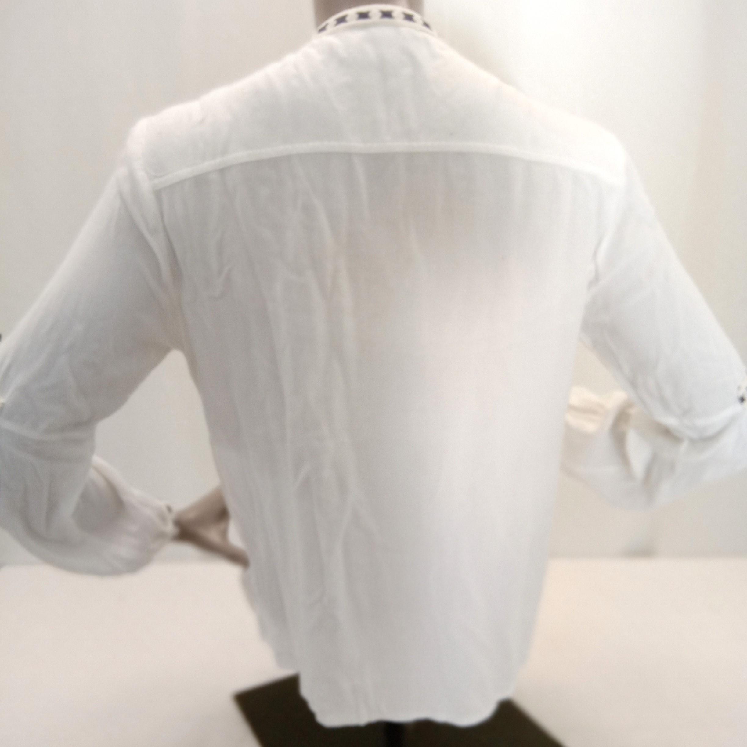 Maillot pour femme manche longue taille S blanc - Photo 3