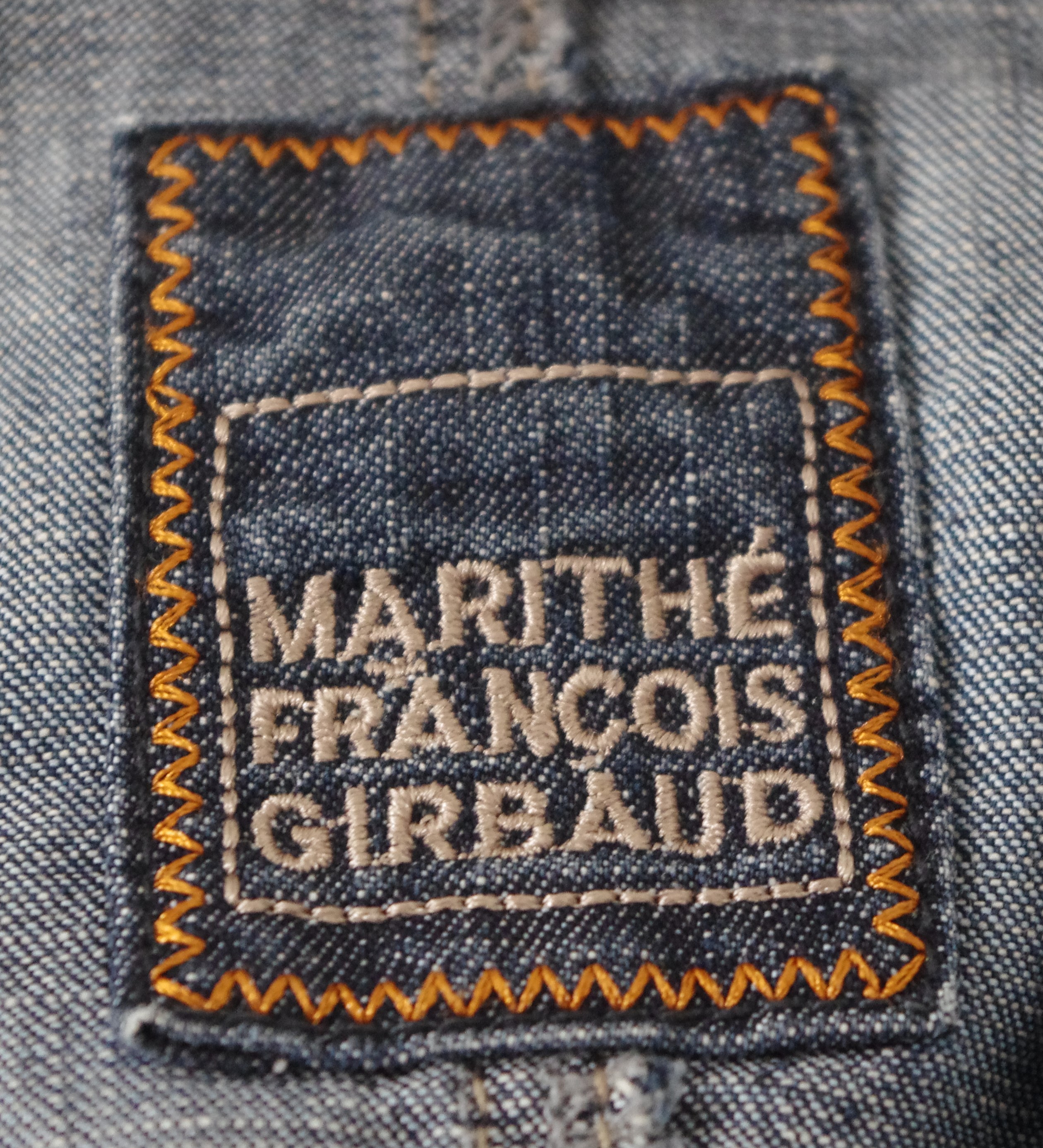 Marithé & François Girbaud - Veste tailleur jeans - 34 - Photo 2