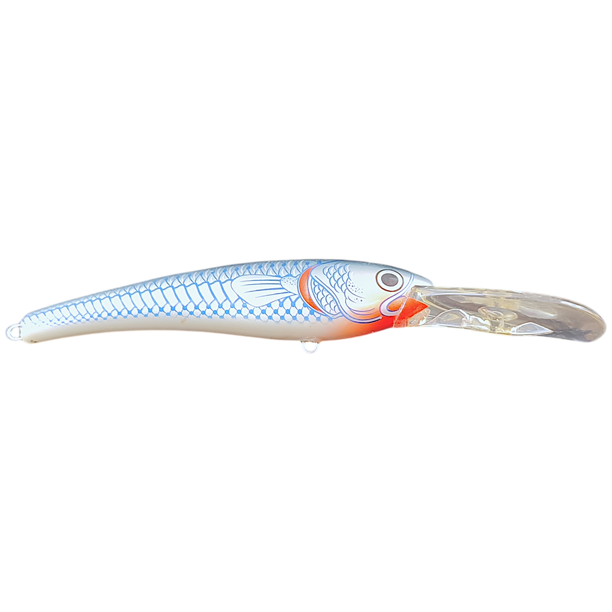 Voir photo 4 de Lot de 5 grands leurres de pêche au gros. Lot de 5 grands leurres de pêche au gros. État correct - Vue 4 -