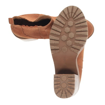 Bottines marron avec talons 12 cm - femme - Bershka - pointure 38 - Photo 2
