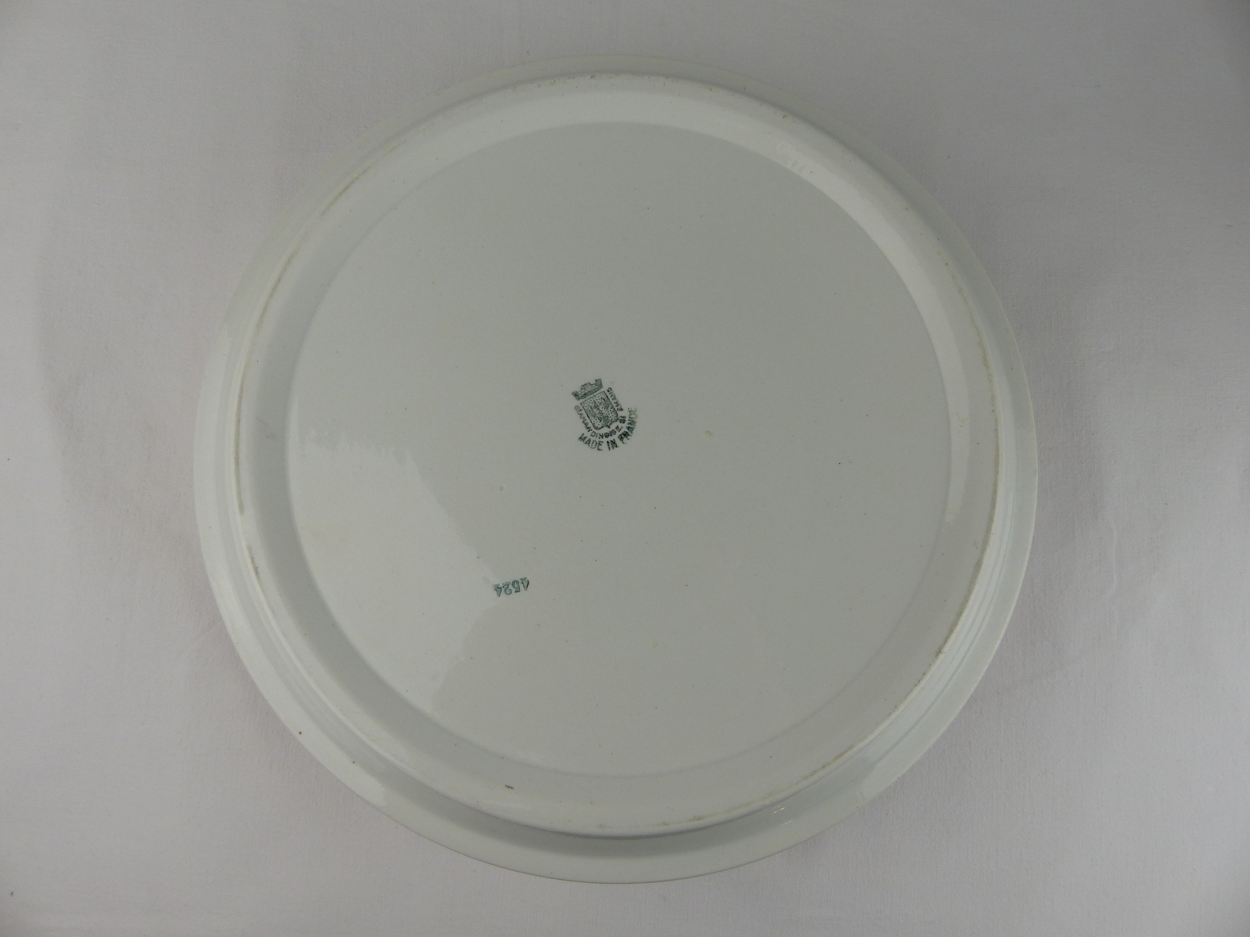 Nécessaire de toilette vintage, Porcelaine opaque, L'Amandinoise Saint Amand - Bon état - Photo 12