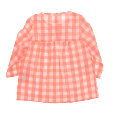 Robe rose à carreaux rose et blanc - Du pareil - taille 6 ans - Photo 1