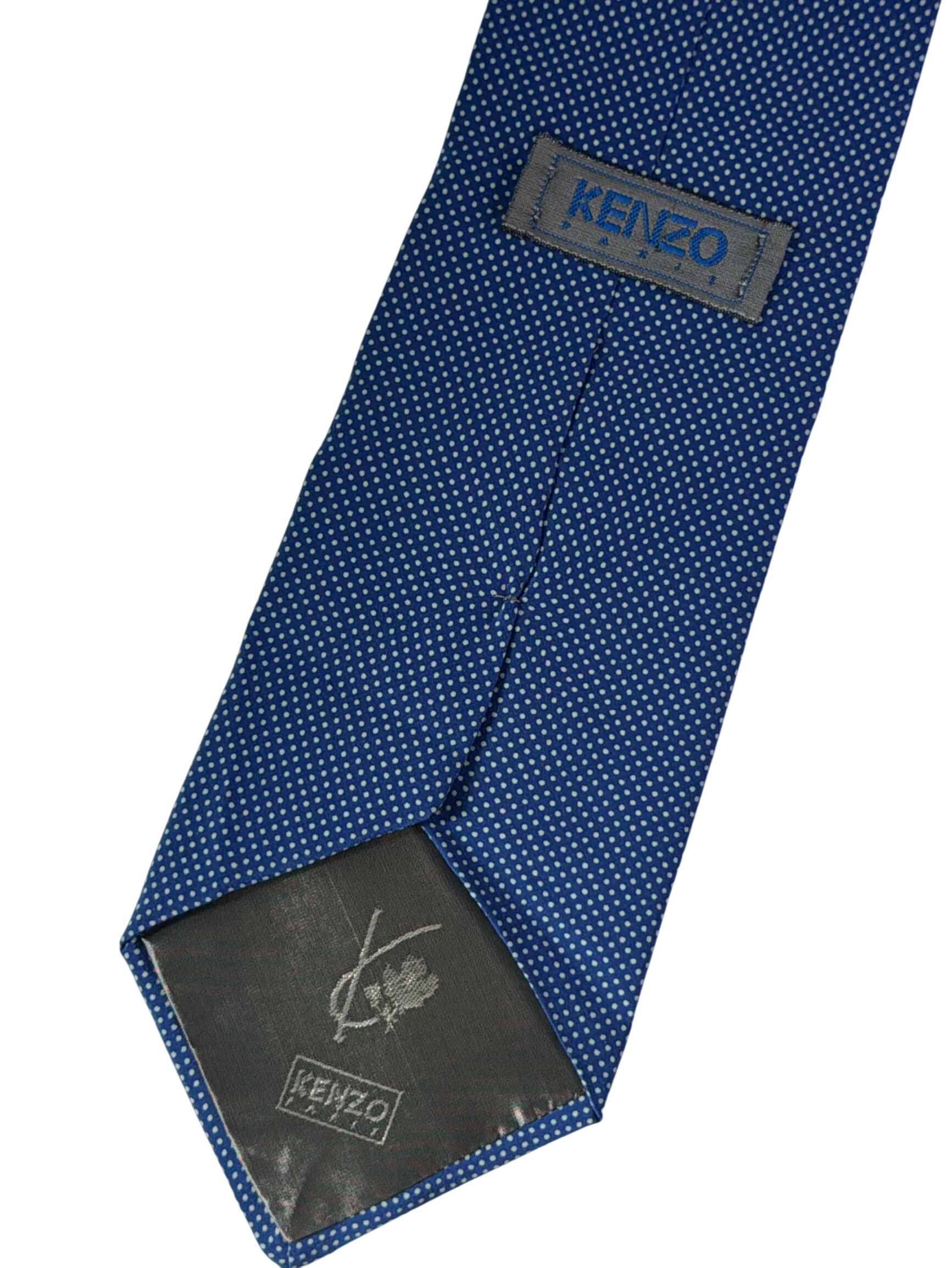 Cravate Kenzo bleue à pois 👔 - Photo 1