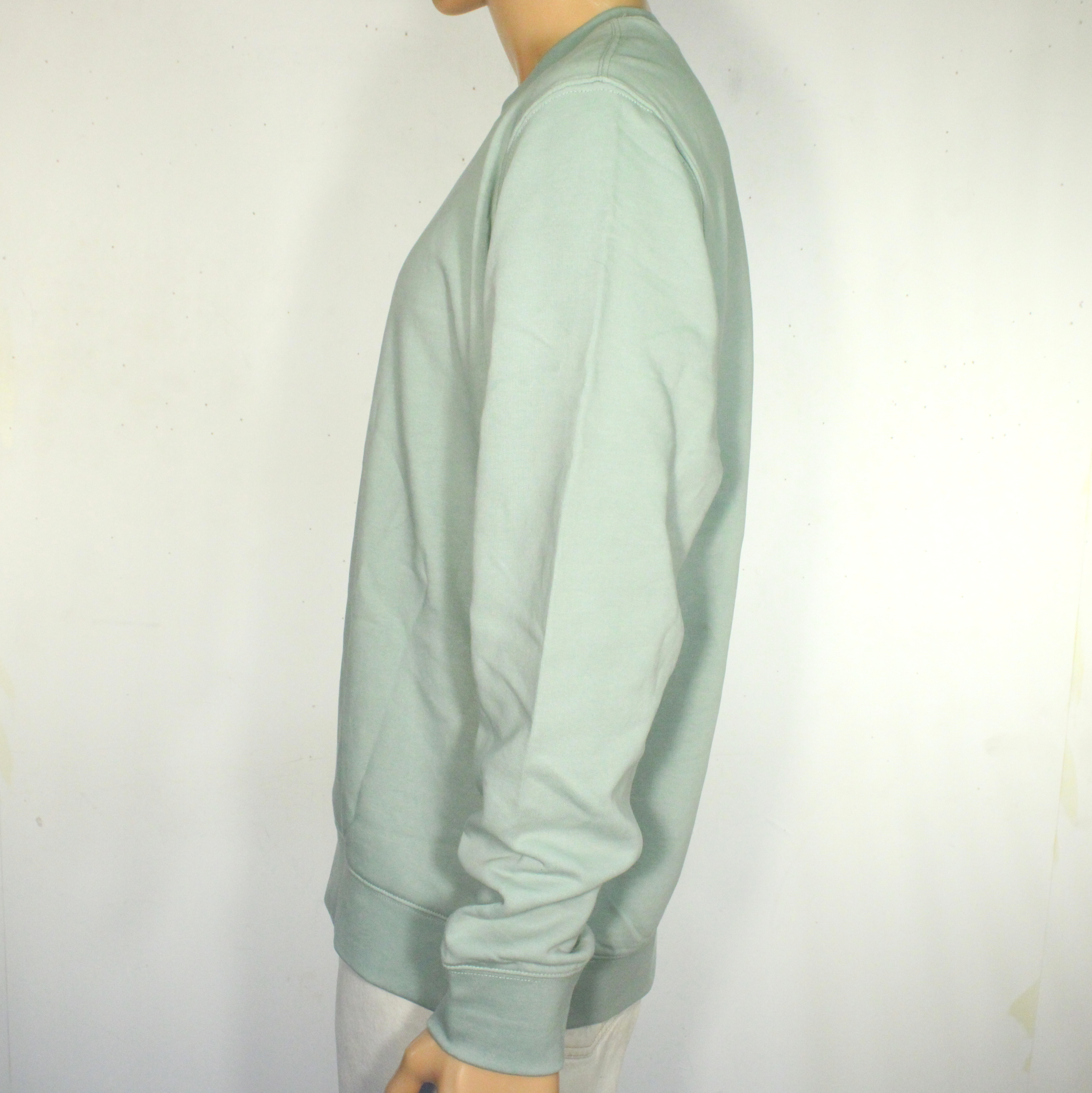 Sweat Mixte Vert Amande Coton Bio Taille M - Photo 2
