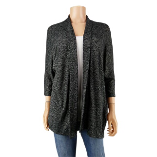 Gilet gris imprimé - femme - Gémo - taille L - Photo 0