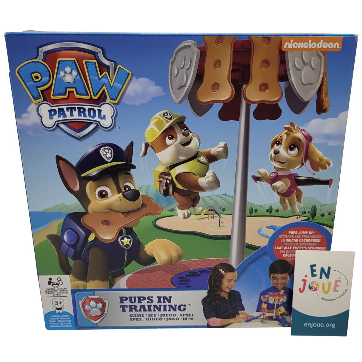Jeu d'ambiance - Paw Patrol Pups in Training - Spin master - Des 3 ans. Bon état -  reconditionné disponible sur Label Emmaüs