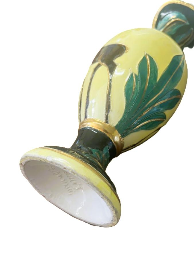Paire de vase aiguière en céramique Vallauris Bon état - Vue 5 - 