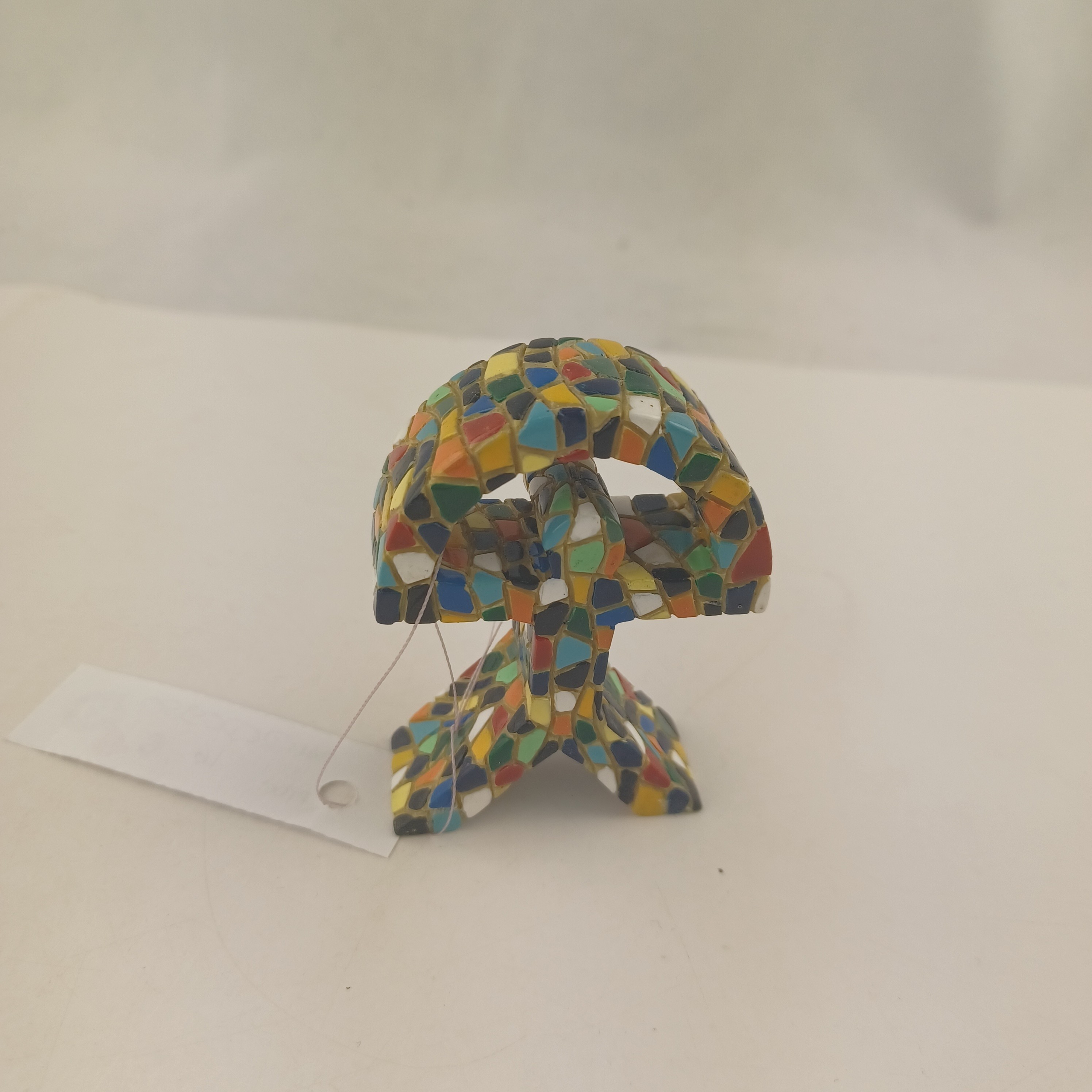 Voir photo 2 de Figurine abstraite en mosaïque Figurine abstraite en mosaïque Très bon état - Vue 2 -