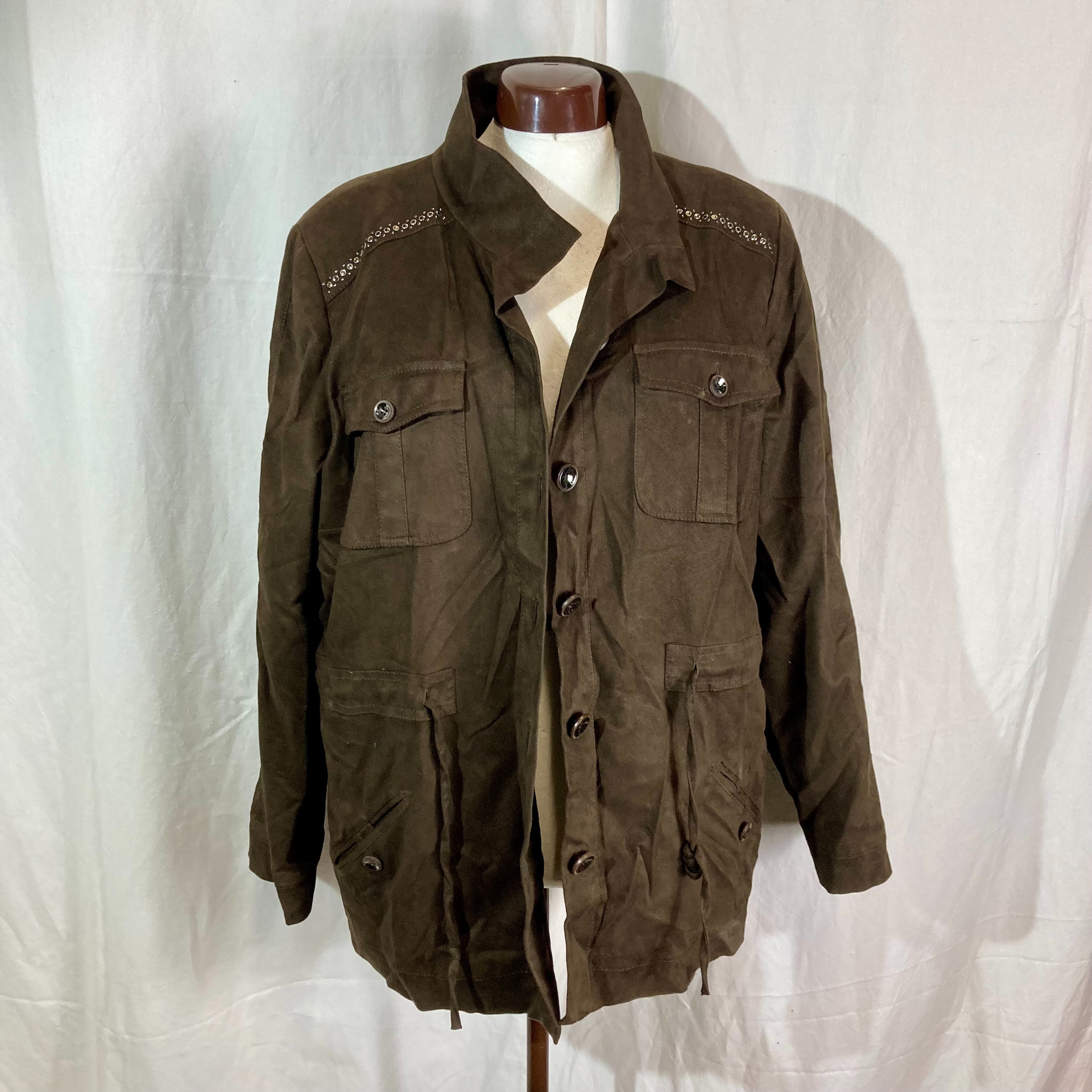 Voir photo 4 de Veste femme un jour ailleurs T.48 Veste femme un jour ailleurs T.48 Très bon état - Vue 4 -