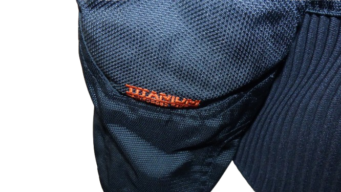 Voir photo 4 de Veste de moto homme ICON TIMAX TITANIUM Taille L Veste de moto homme ICON TIMAX TITANIUM Taille L - Vue 4 -
