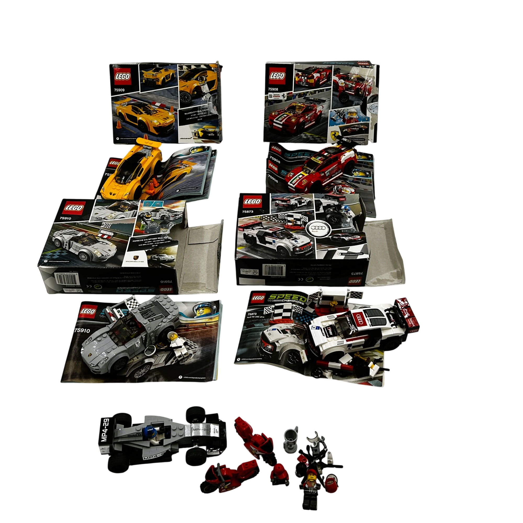 Lot de 5 Lego speed champions montés Bon état -  reconditionné disponible sur Label Emmaüs