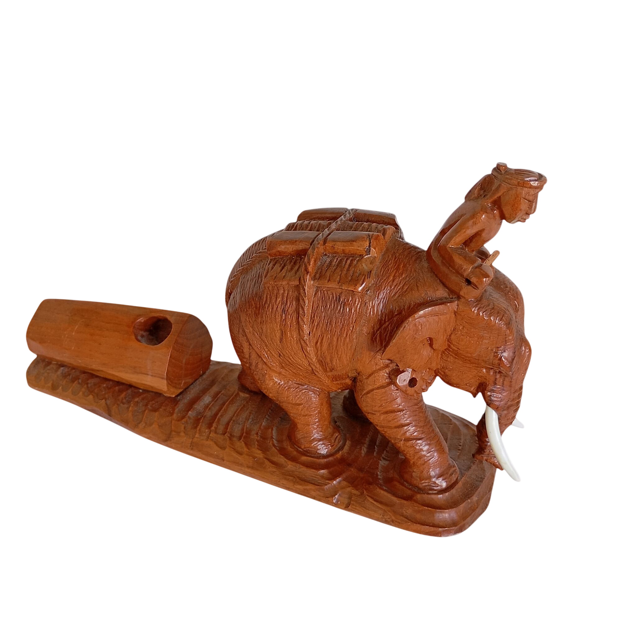 Eléphant en bois - Photo 0