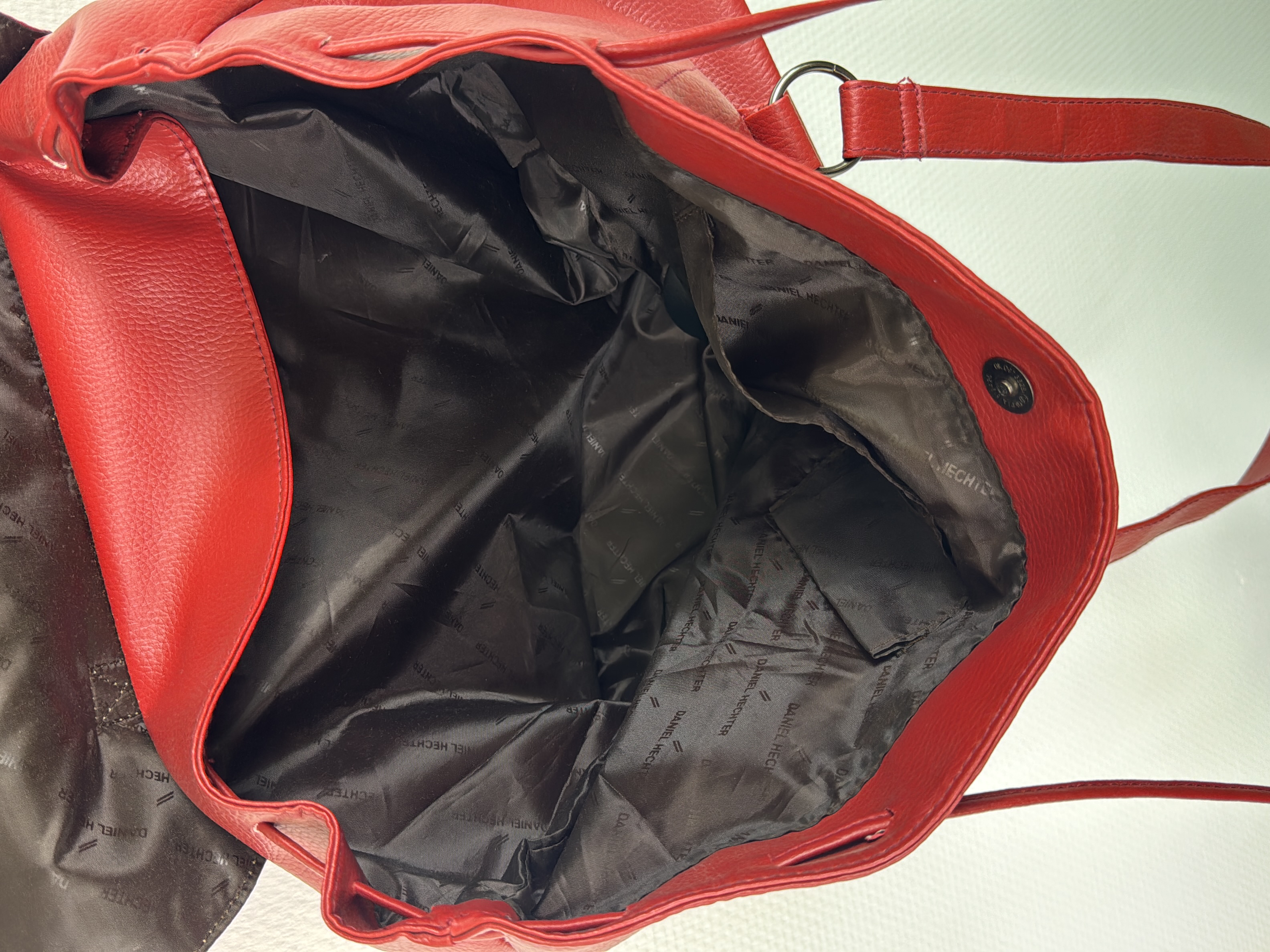 Sac à main rouge Daniel hechter 👜 - Photo 4