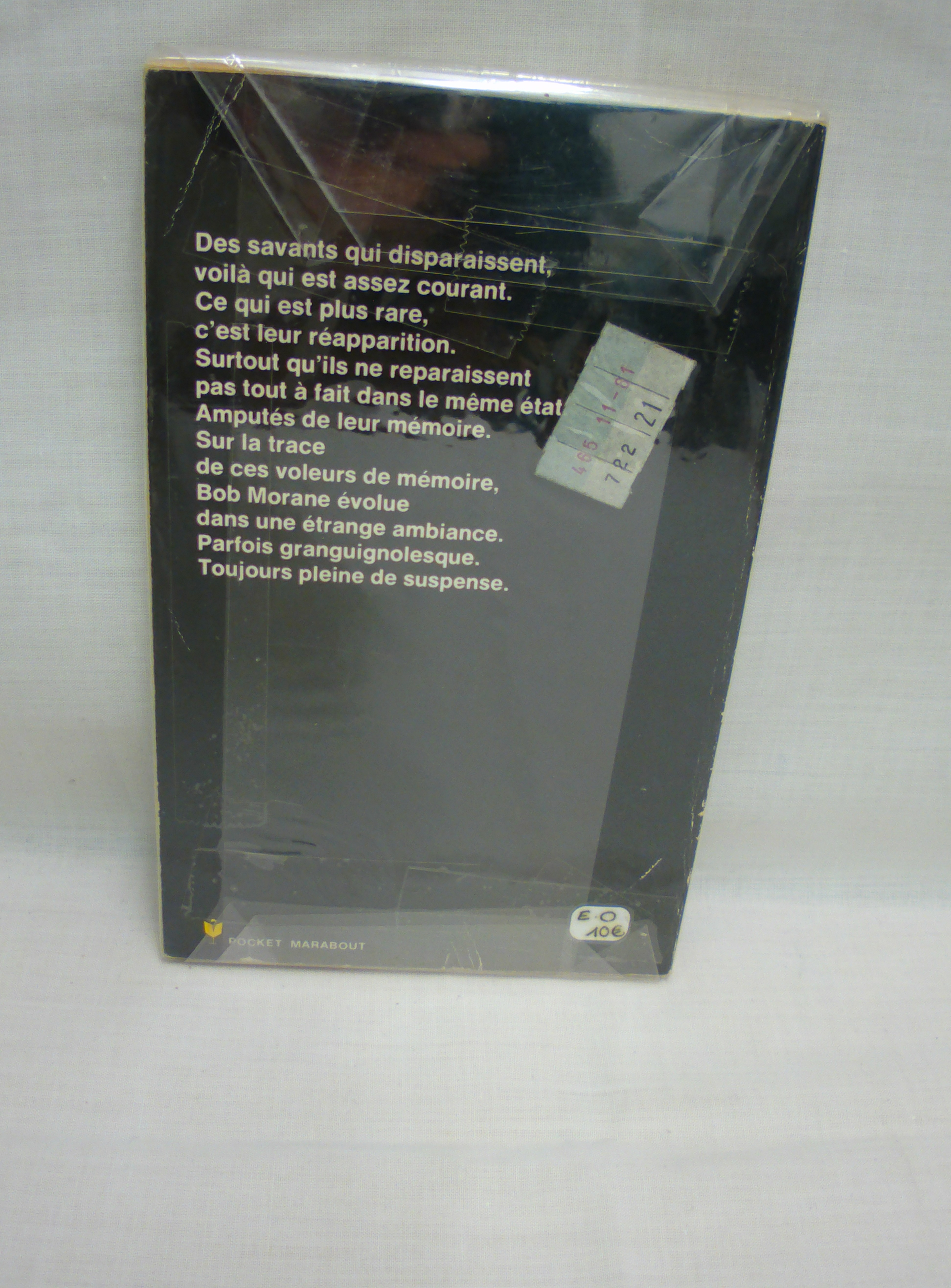 Livre Bob Morane Les voleurs de mémoire de Henri Vernes, 1973, Sous plastique - Photo 1