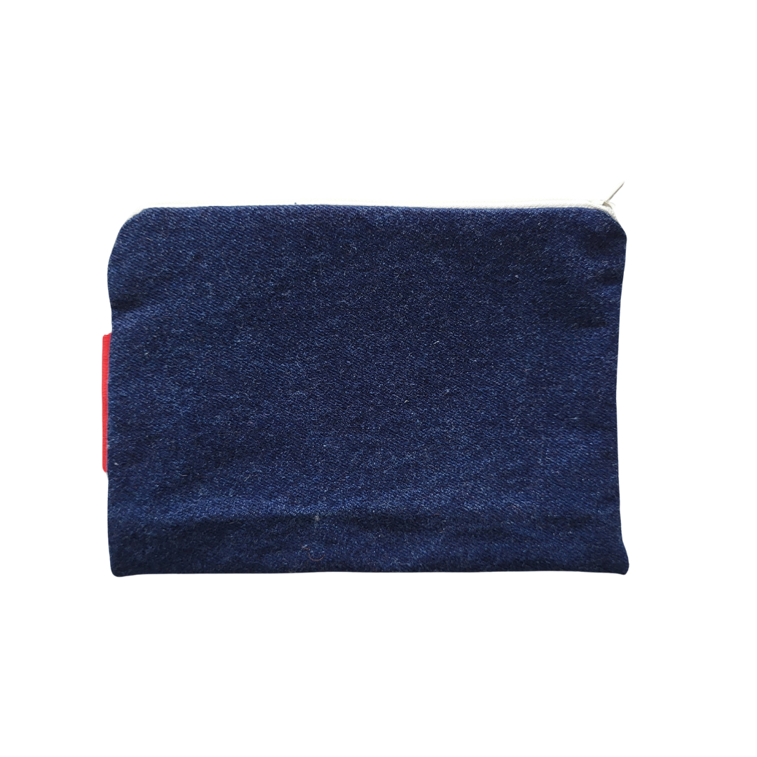 Voir photo 2 de LES SURCYCLES - Pochette Denim Brut - Modèle S LES SURCYCLES - Pochette Denim Brut - Modèle S Comme neuf - Vue 2 -