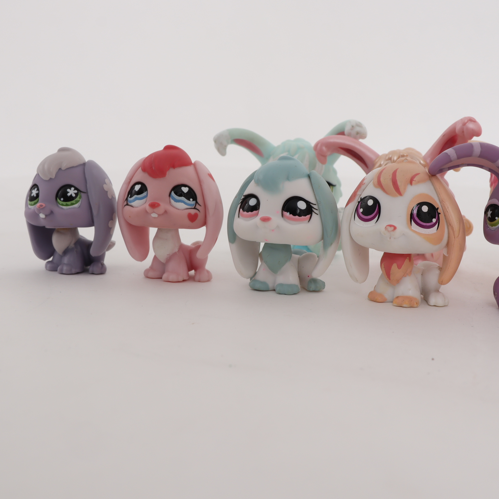 Lot de 18 figurines lapins Hasbro LPS Pet Shop Bon état - Vue 4 - 