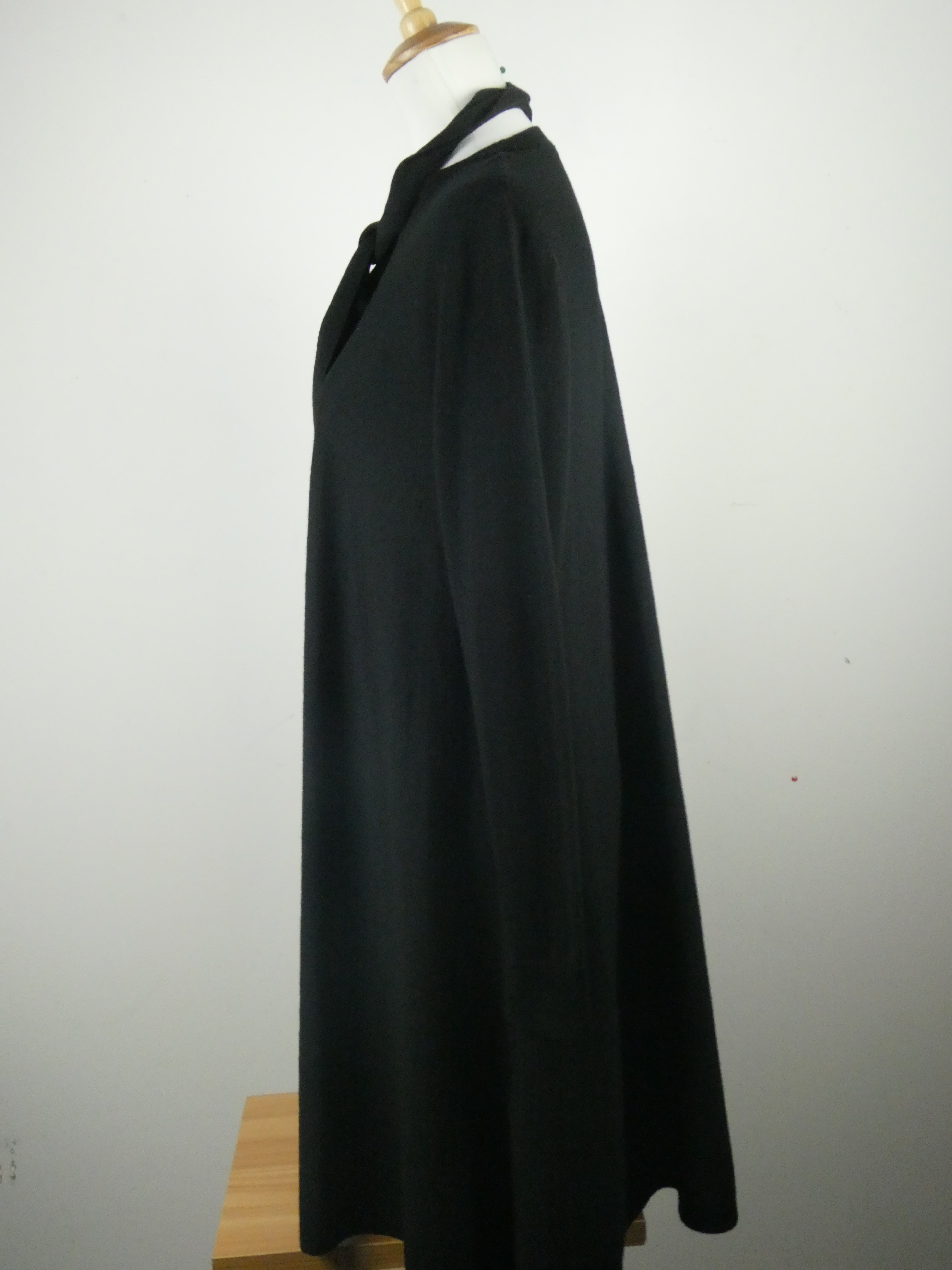COS robe blouson manches longues encolure rond en laine - Taille S - Photo 4