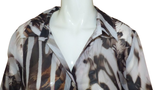 Chemisier voile T48 neuf 