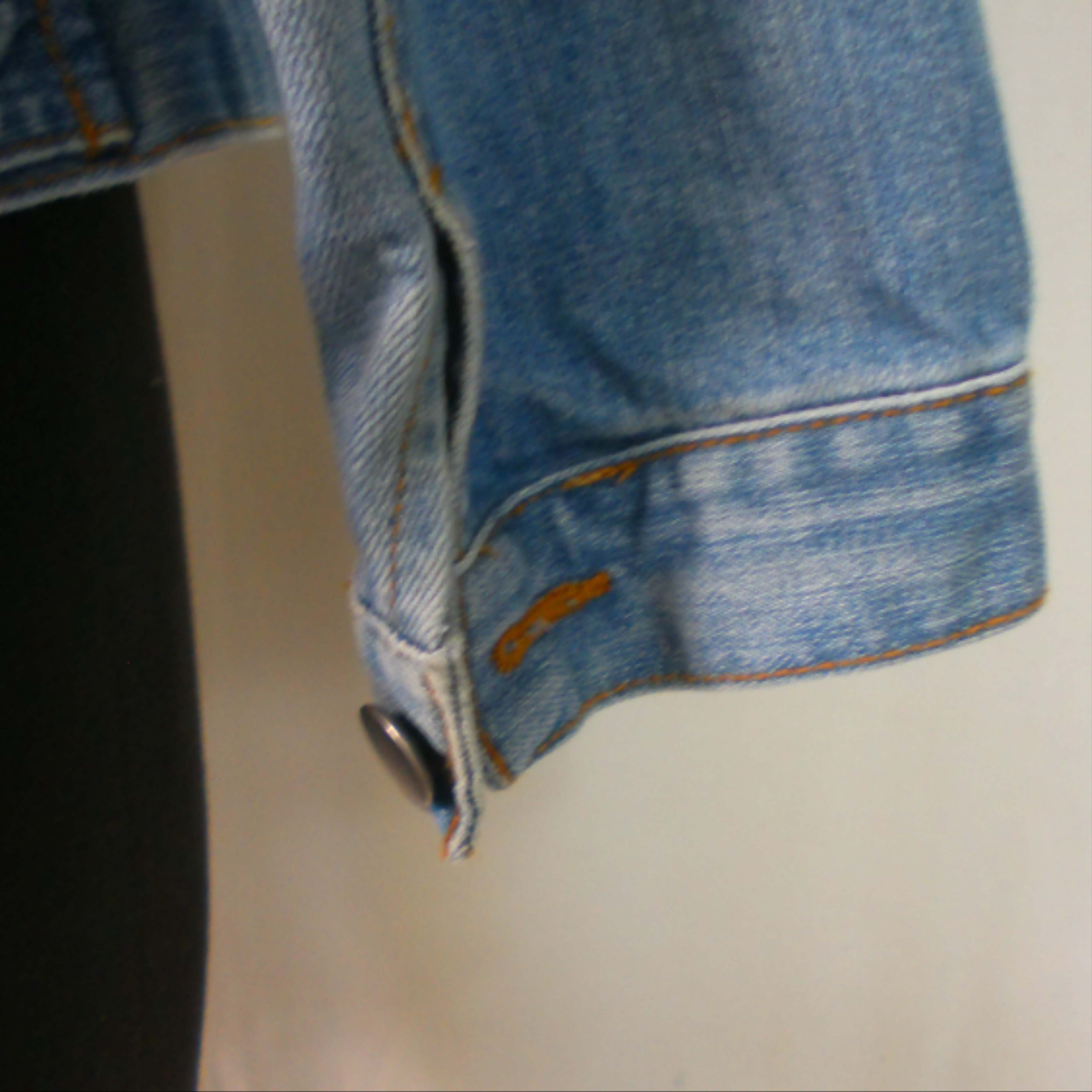 Veste KOOKAÏ, jean bleu, 99% coton, taille 38 Très bon état - Vue 6 - 