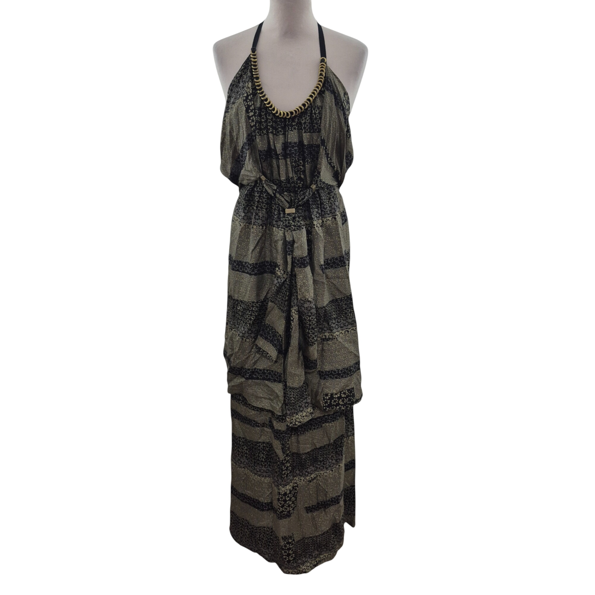 Robe longue imprime - Edin - S - Label Emmaus - Modalova