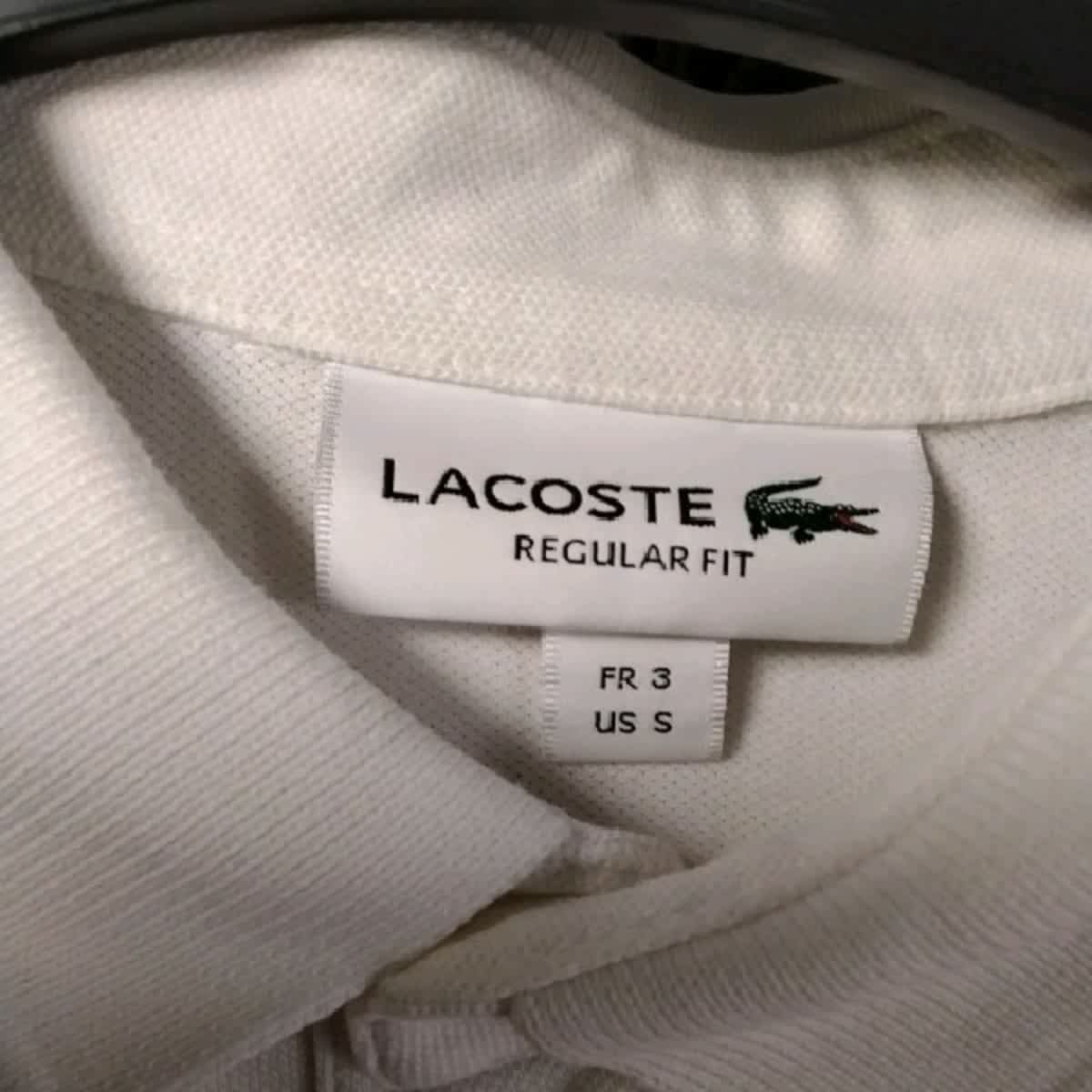 Lacoste - polo en coton - taille 42  - Vue 5 - 