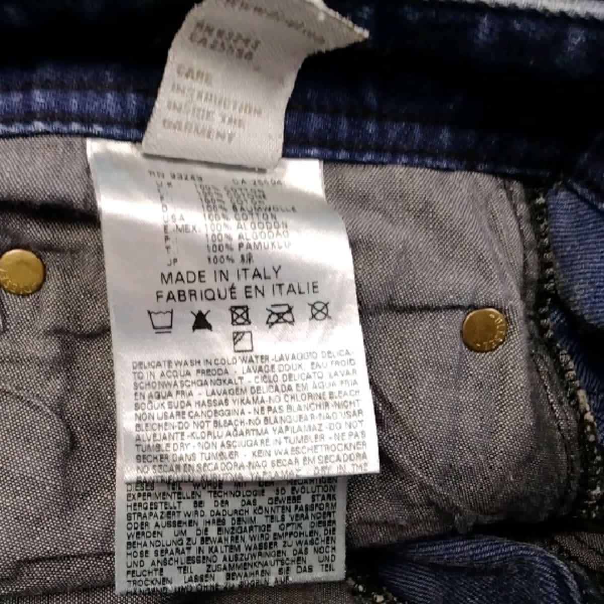 Diesel - jeans en coton - taille L Très bon état - Vue 6 - 