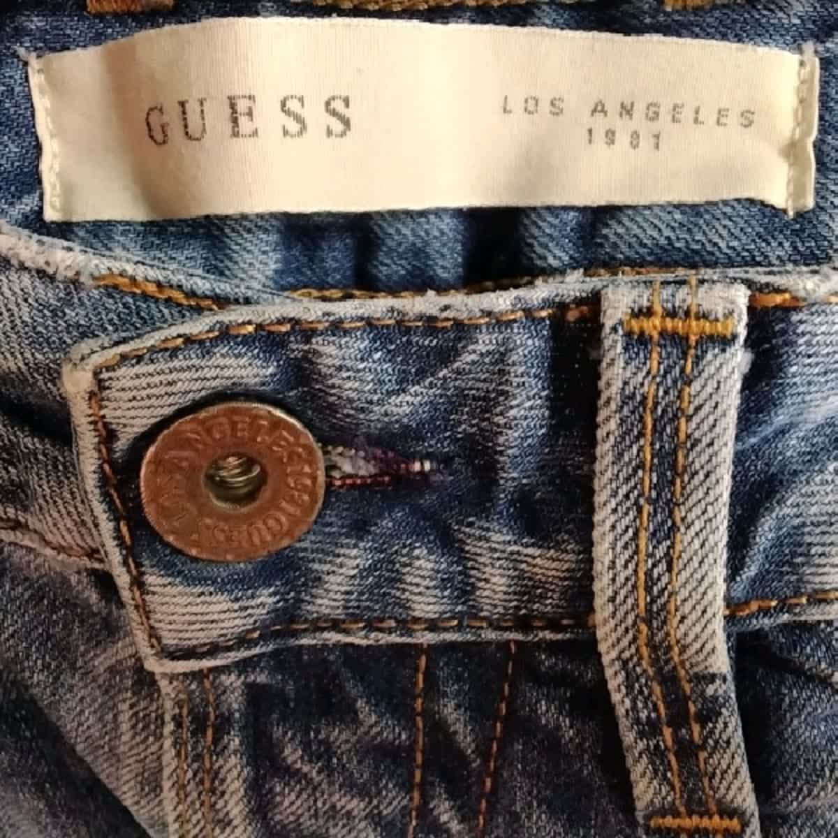 Guess - jeans en coton - taille 36 Très bon état - Vue 5 - 