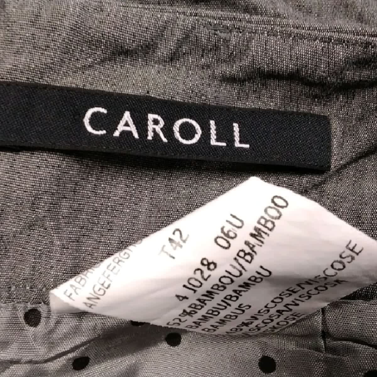 Voir photo 5 de Caroll - jupe en synthétique - taille 42 Caroll - jupe en synthétique - taille 42 Très bon état - Vue 5 -