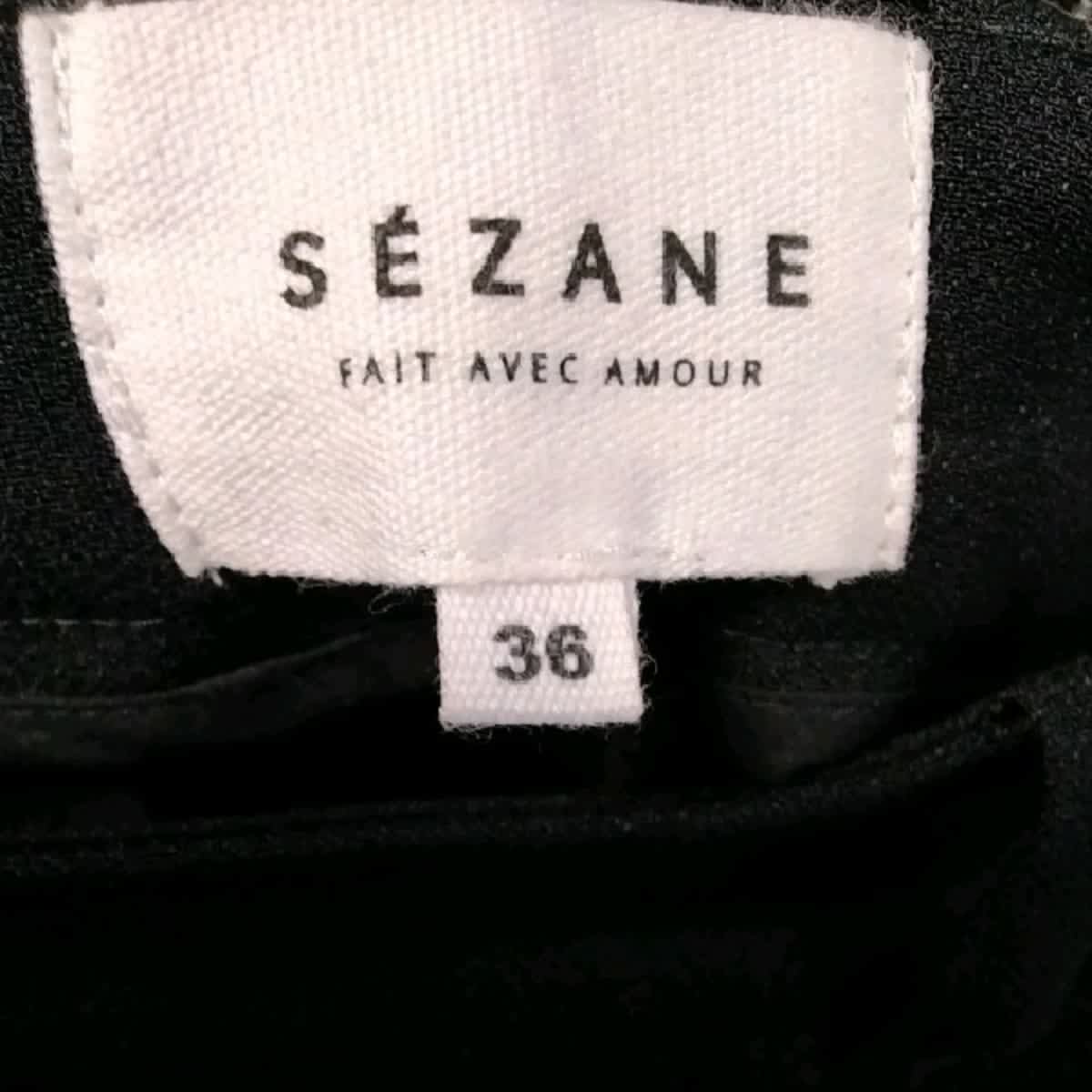 Sezane - pantalon en synthétique - taille 36 Très bon état - Vue 5 - 