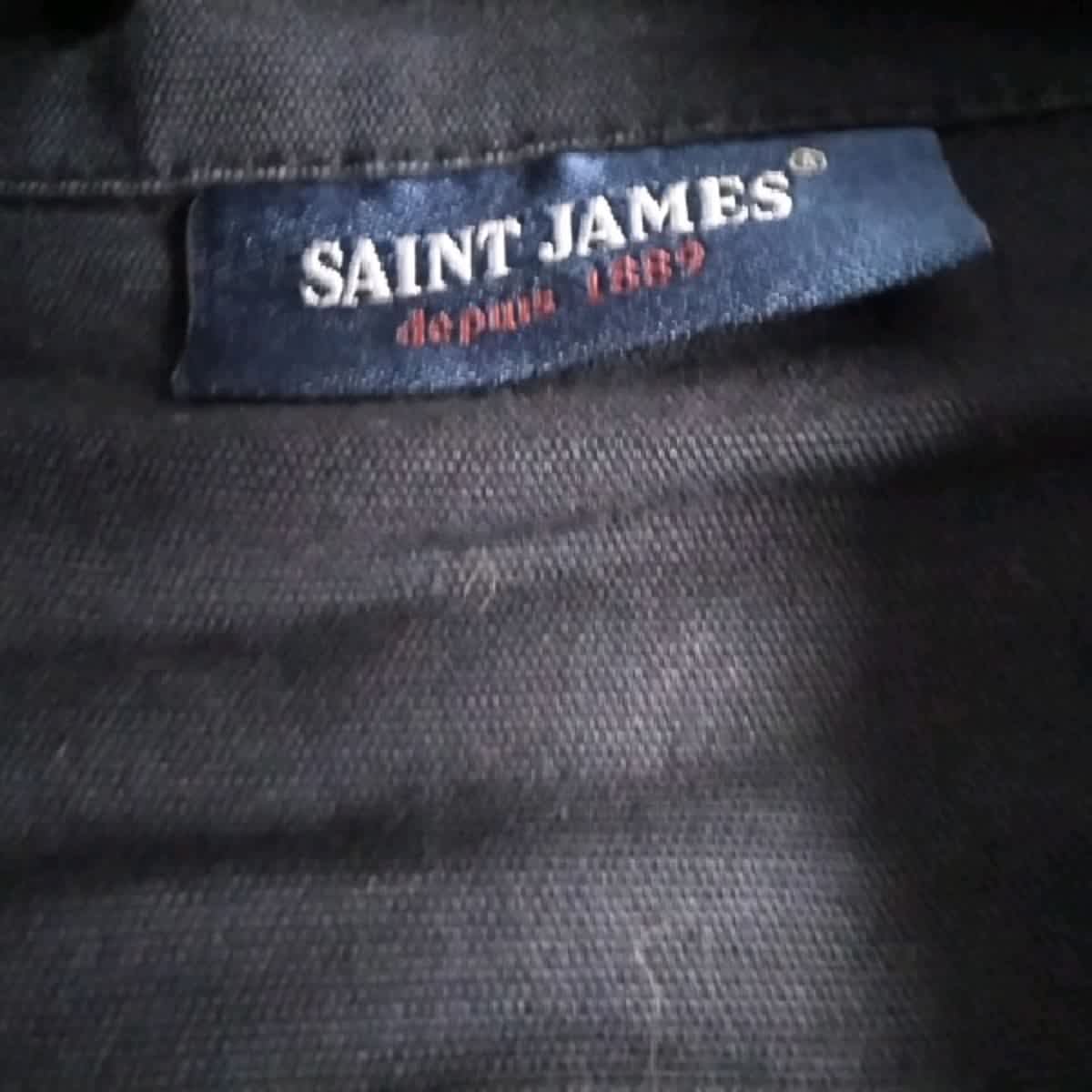 Voir photo 4 de Saint James - veste en coton - taille 44 Saint James - veste en coton - taille 44 Très bon état - Vue 4 -