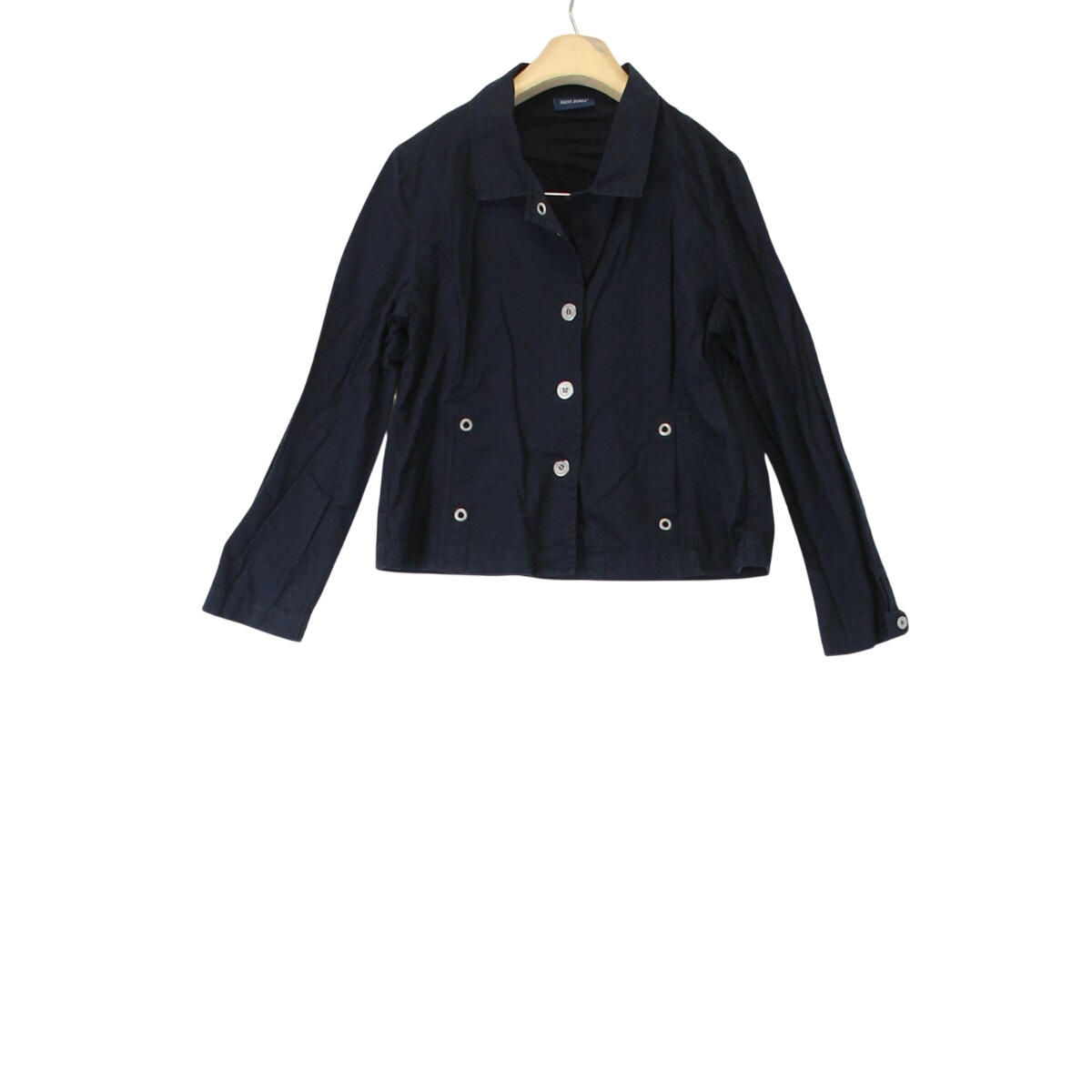 Acheter Saint James - veste en coton - taille 44 Très bon état - 35,00 € Saint James - veste en coton - taille 44 Très bon état - reconditionné disponible sur Label Emmaüs