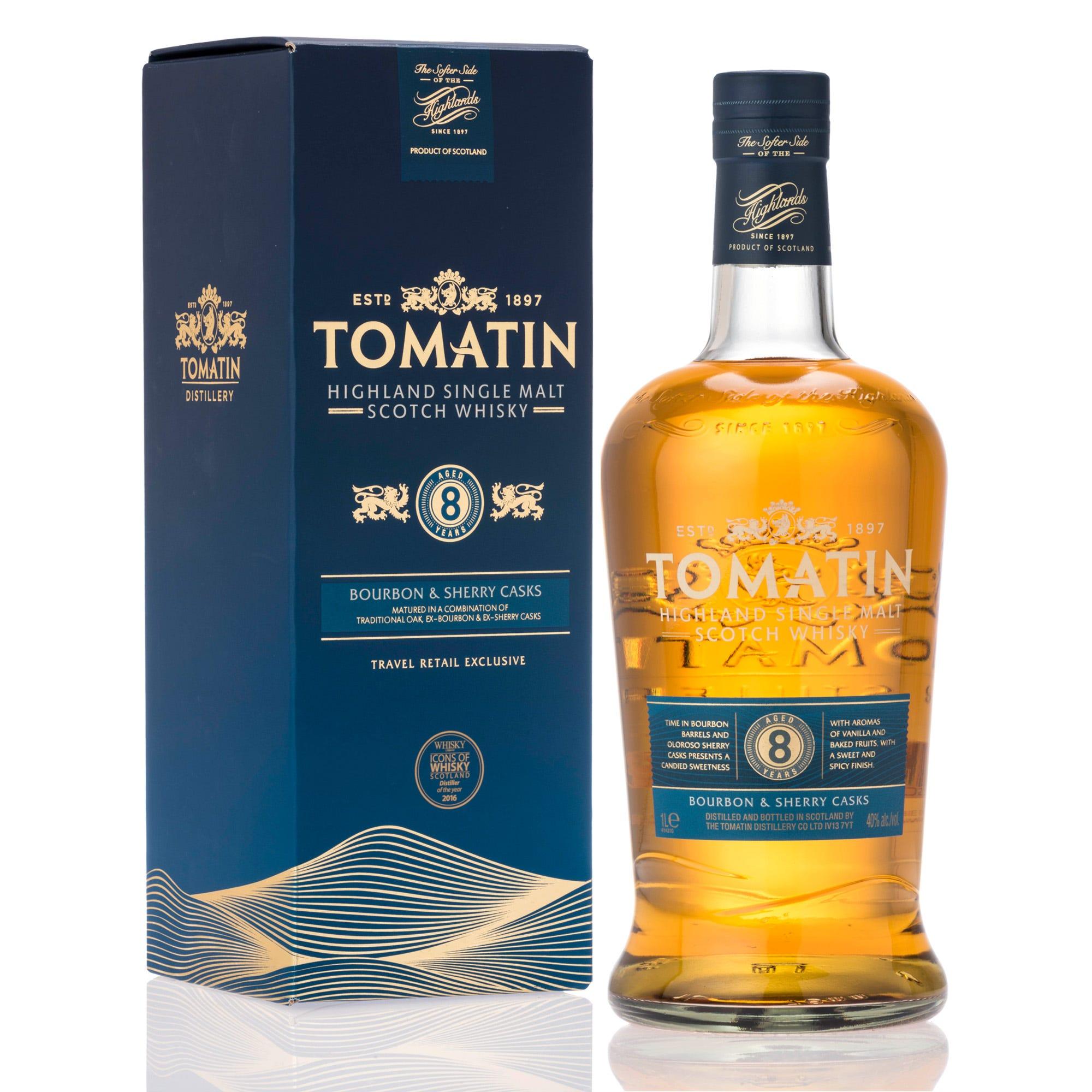 8yo Highland Single Malt Scotch Whisky, Bourbon & Sherry Casks 100 cl