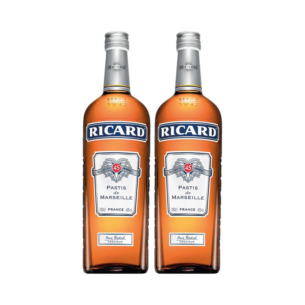 2 Liqueur France Pastis de Marseille - Pet 2 l