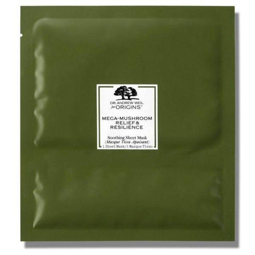 Mushroom Relief & Resilience Soothing Sheet Masks White-