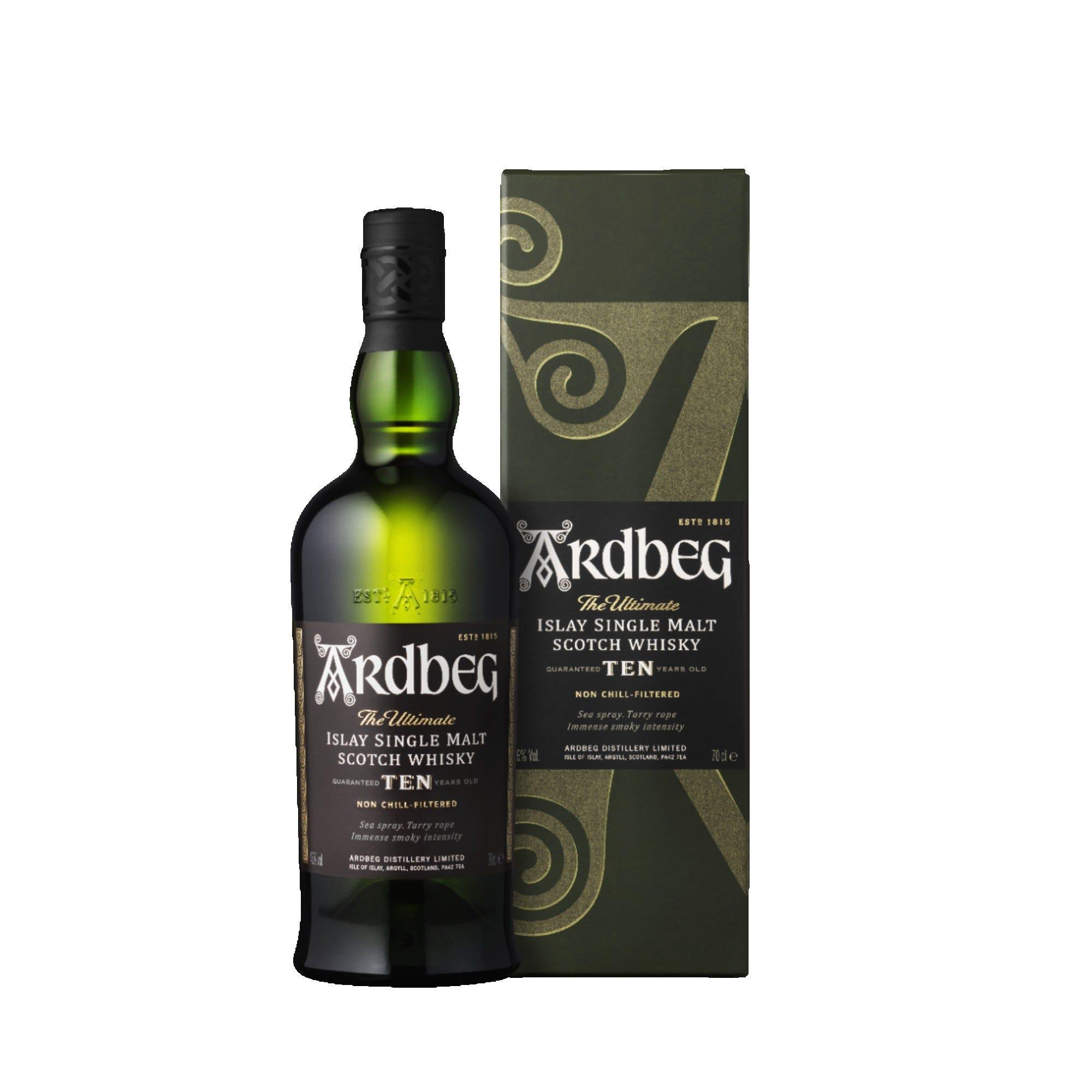 Ardbeg Single Malt Whisky Ten Years Old