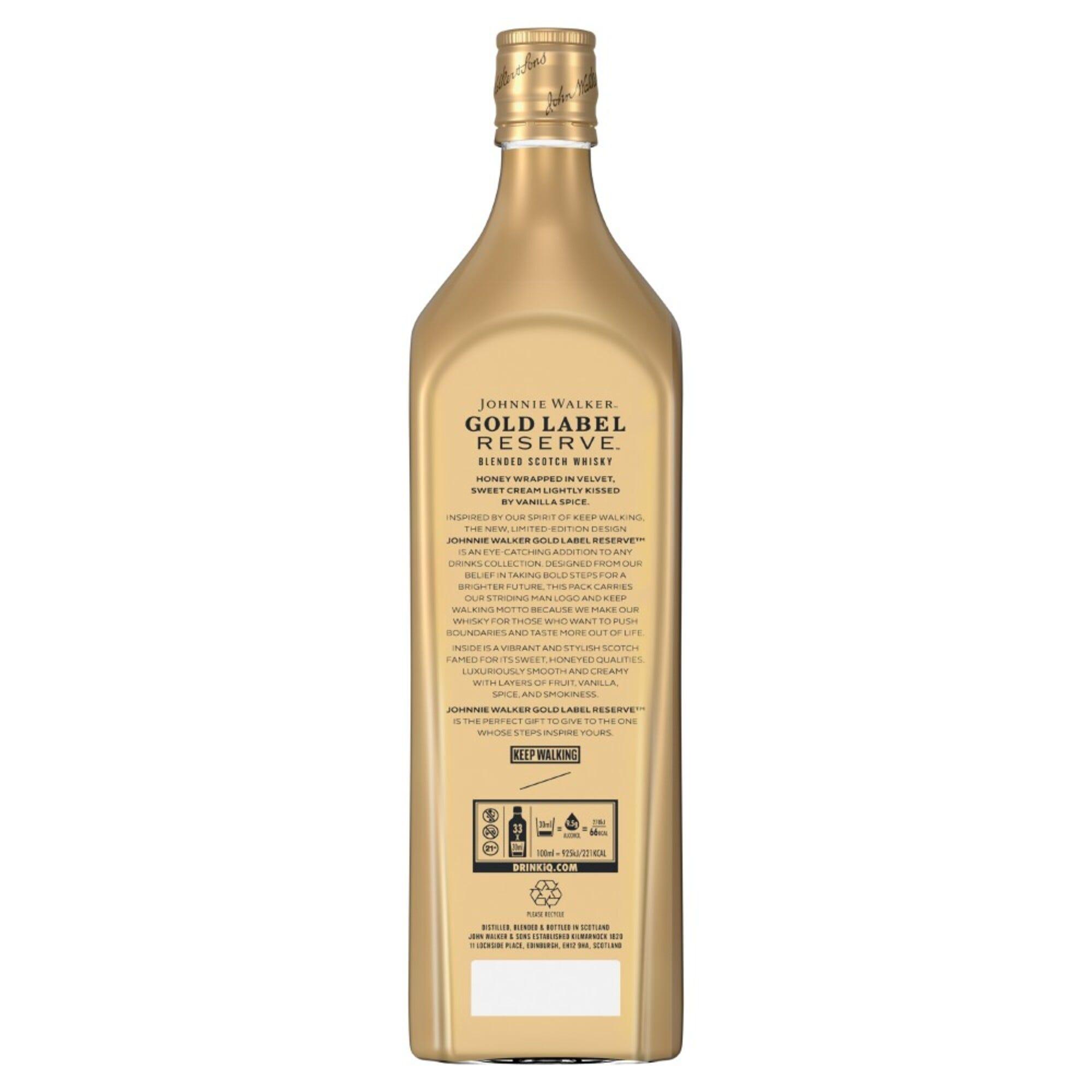 Johnnie Walker Gold Label Icon 3.0 Blended Scotch Whisky Limited Edition Design