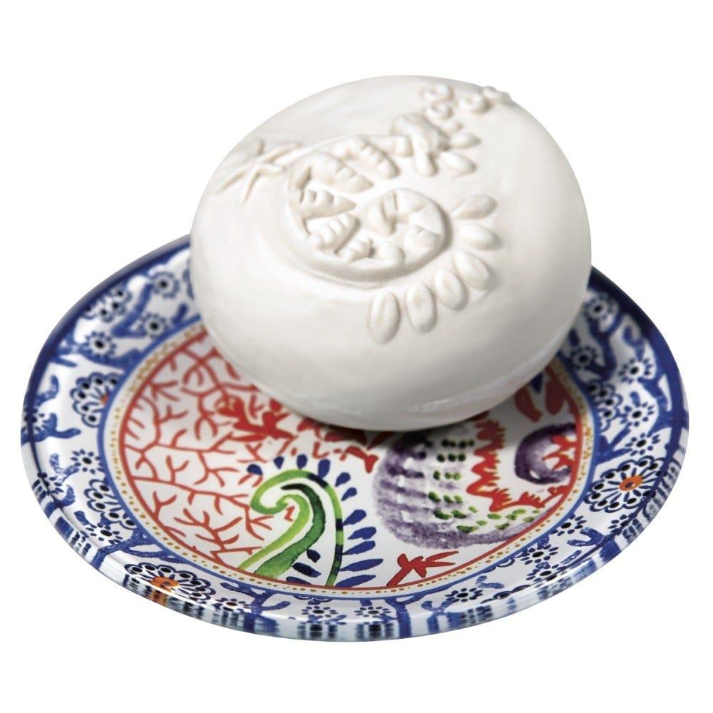 SAVON ET PORTE SAVON JASMIN PERLE DE THE-