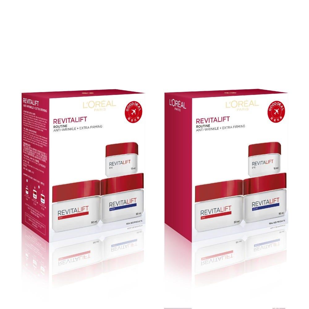 Revital Lift Programme: Day Cream + Eye Cream + Night Cream-115 ml