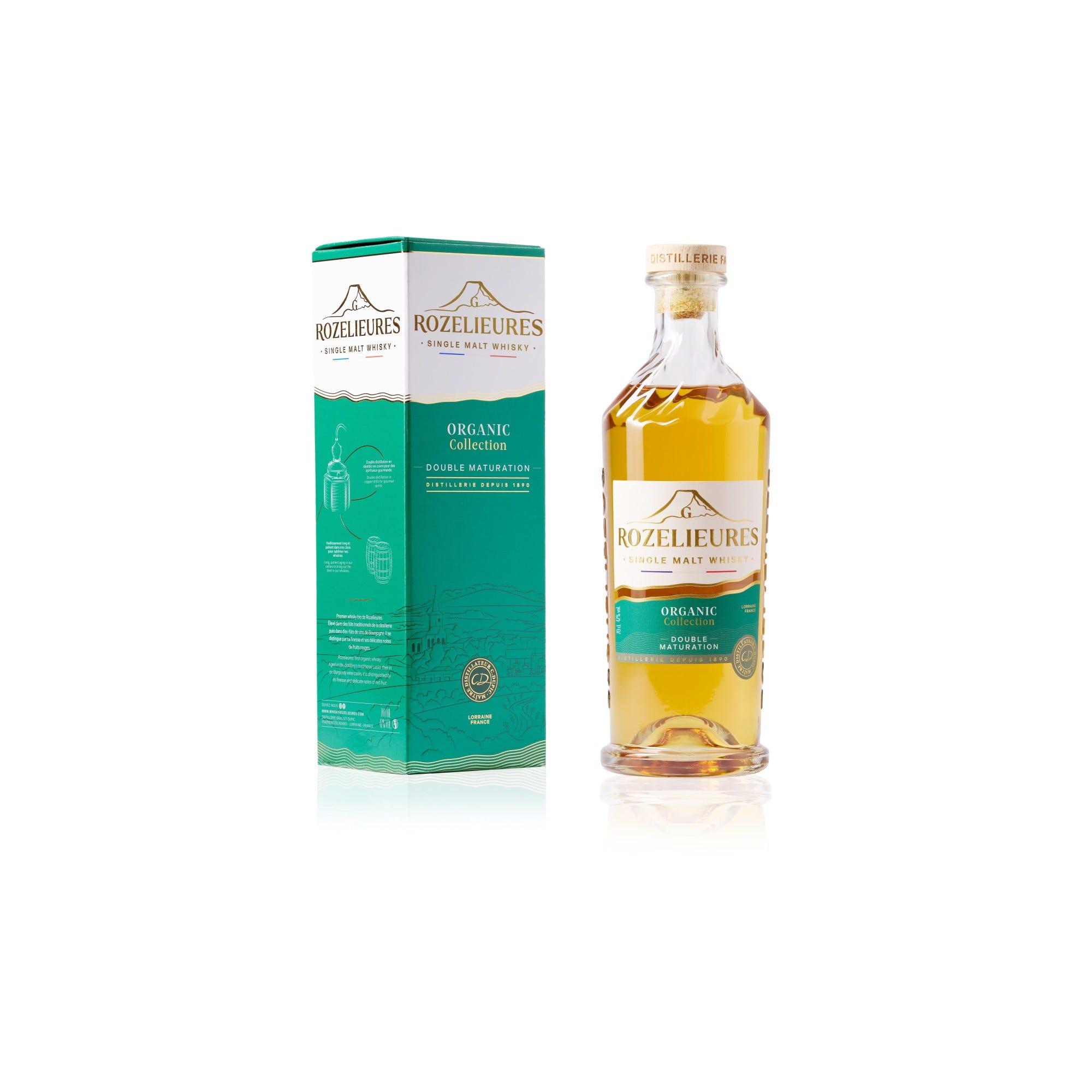 French Whisky Rozelieures Organic Collection 70 cl