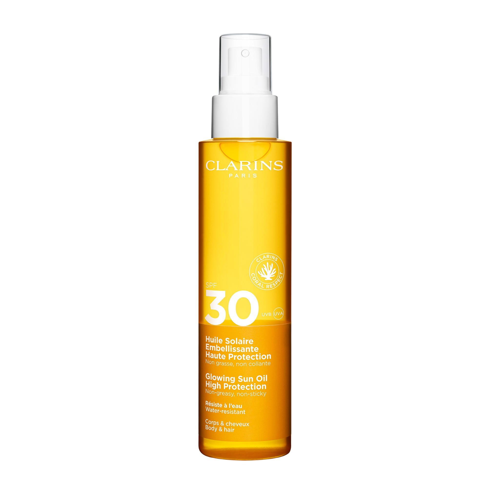 Glowing Sun Oil High Protection For Body & Hair-