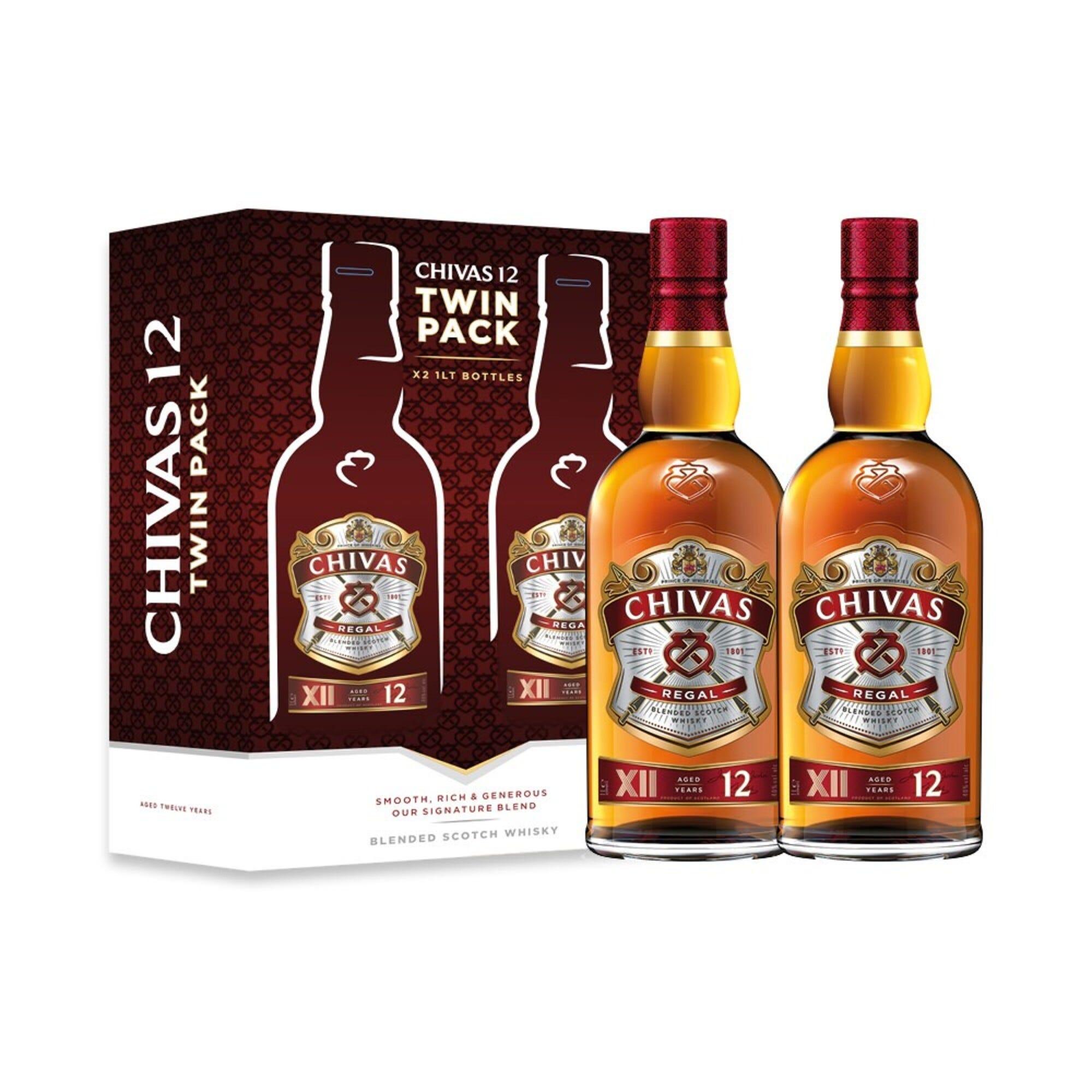 Extime - Chivas Twin-Pack - Blended Scotch Whisky - Aged 12