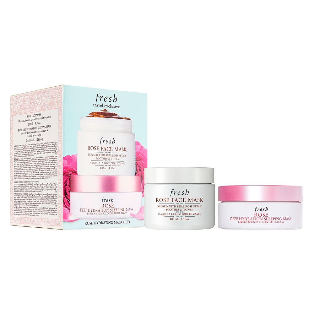 Rose Hydrating Day-to-Night Mask Duo - Travel Exclusive-
