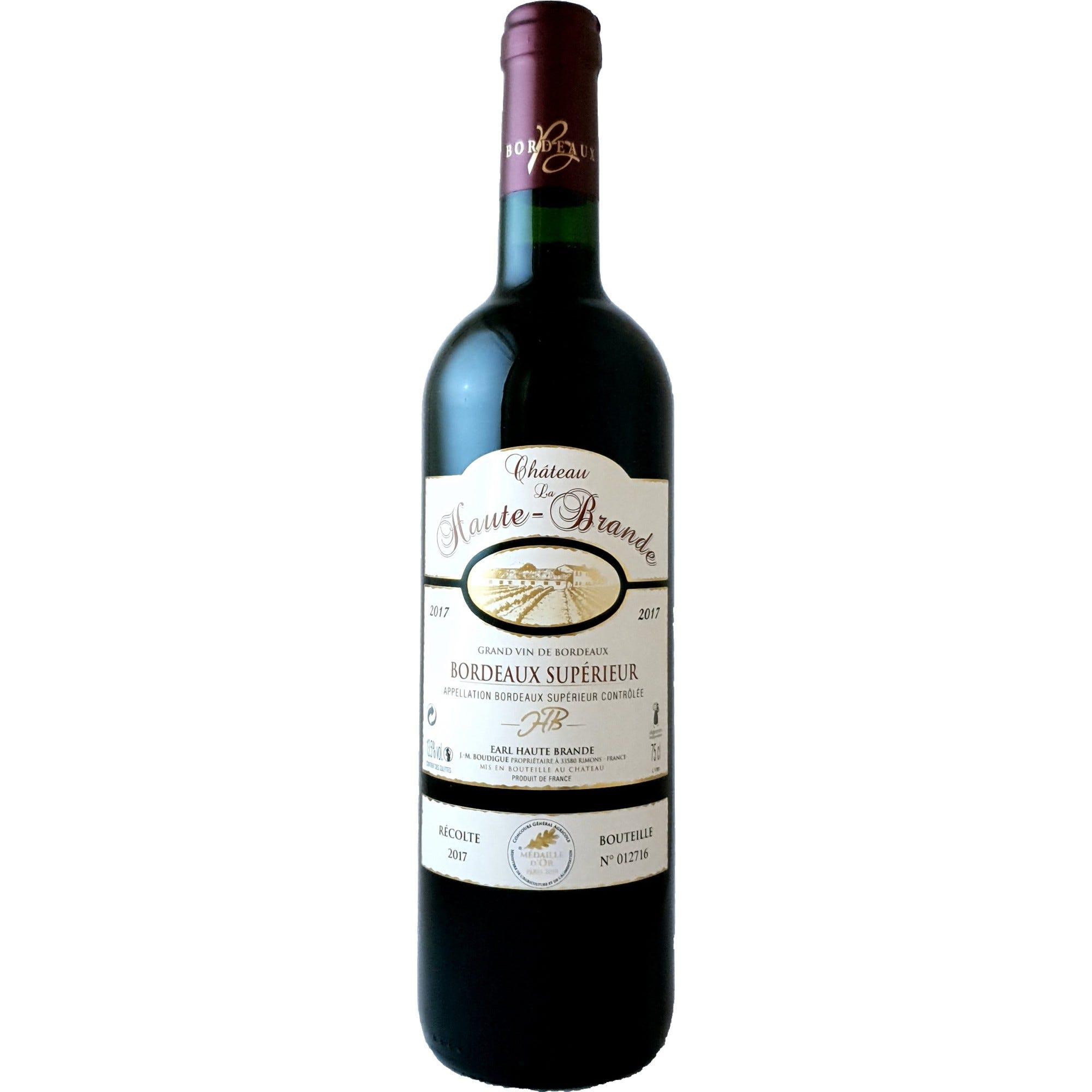 Bordeaux Superieur - Château De La Haute Brande 75 cl