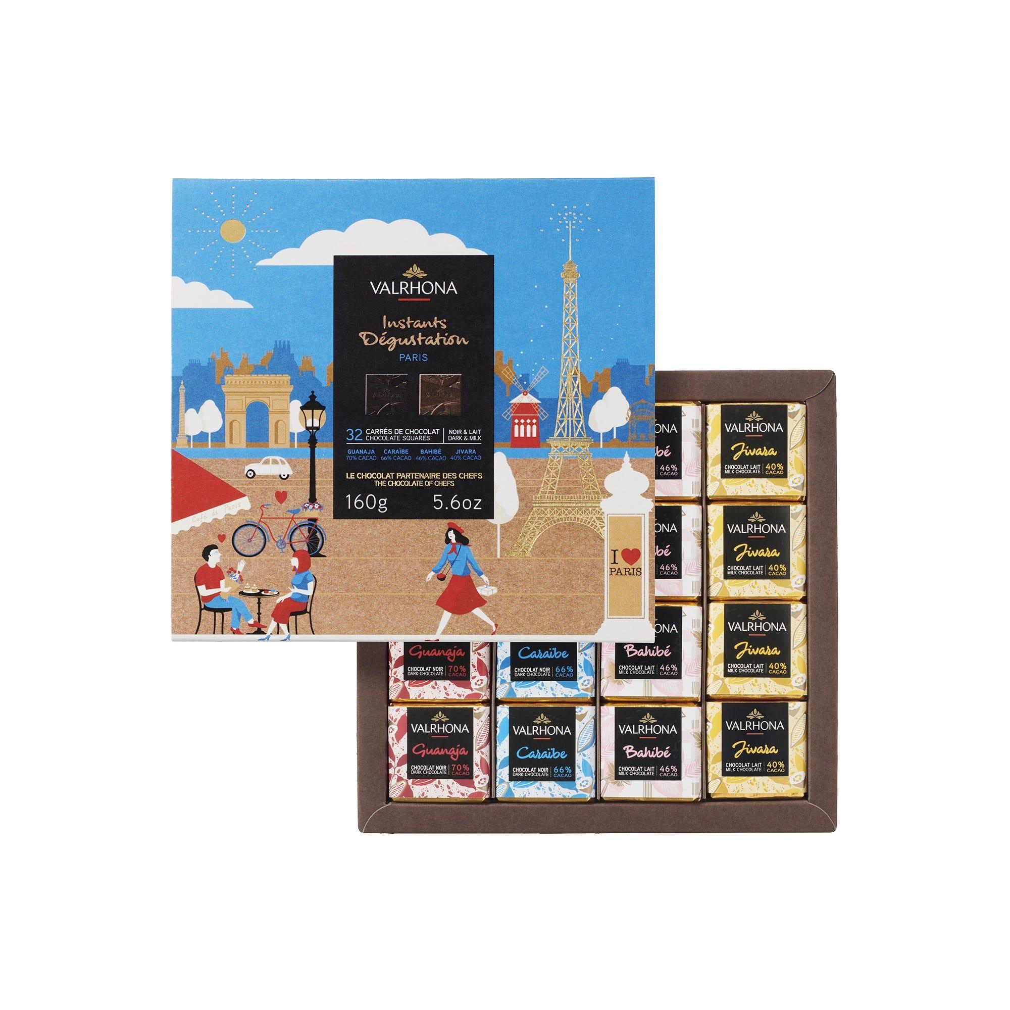 Valrhona Gift Box 32 Squares Paris