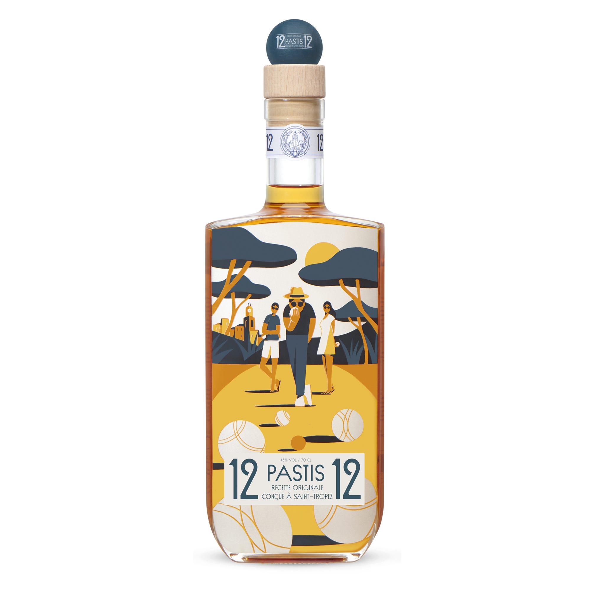 Pastis 12/12 Pétanque 70 cl