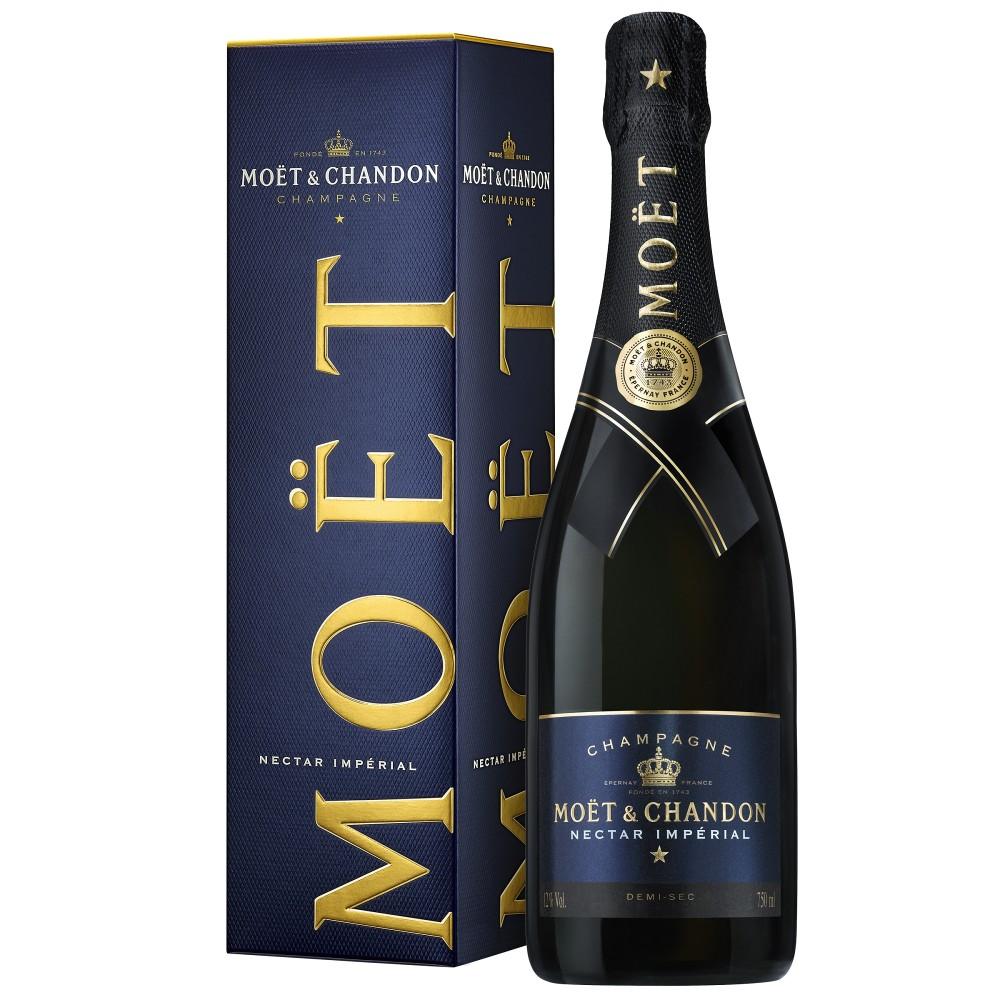 MOËT &CHANDON NECTAR IMPERIAL 750ml2本セット Champagne Moet & Chandon, Nectar Imperial Semi-Sweet, gift